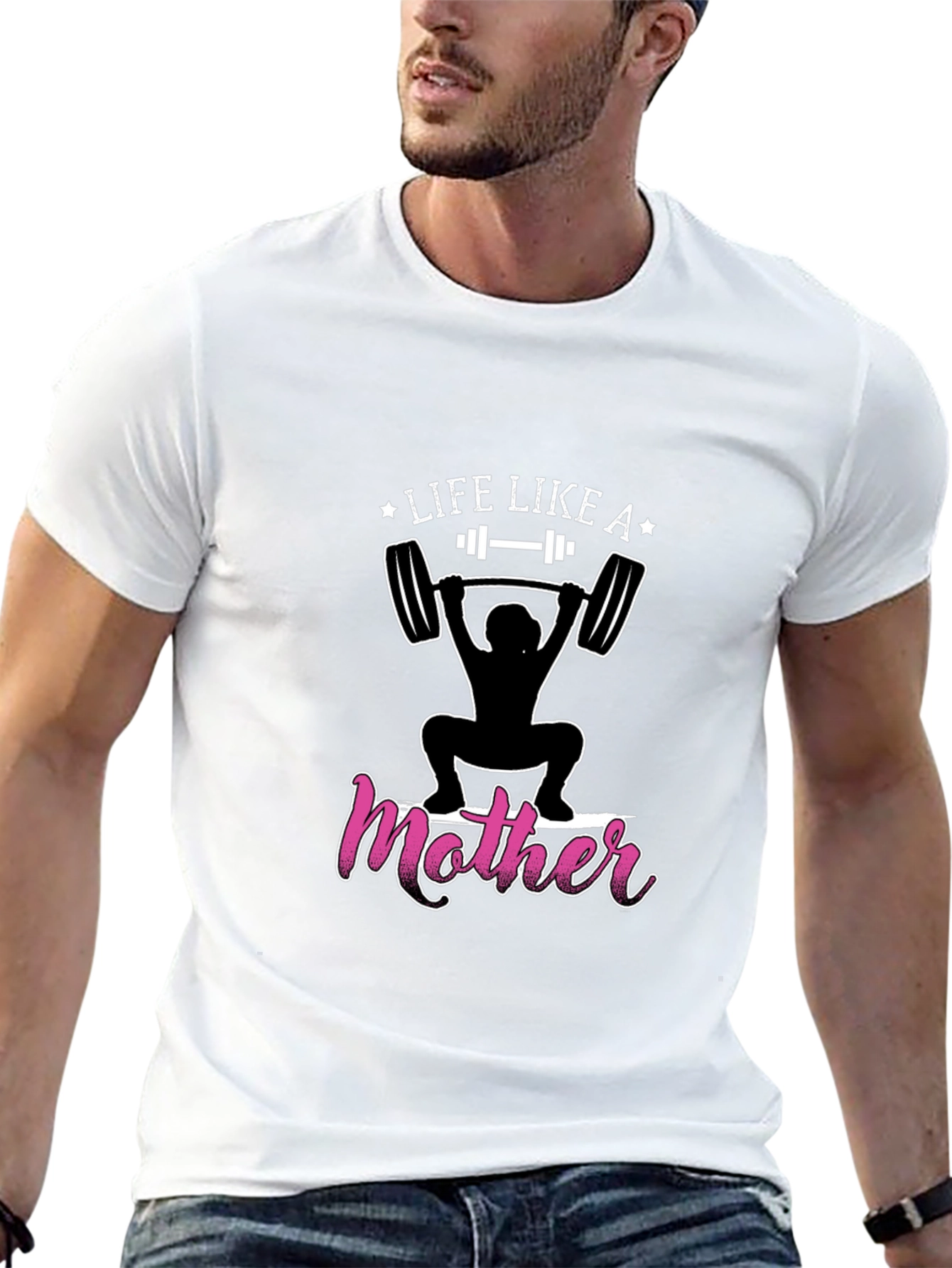 Life Like A Mother Black T-Shirt