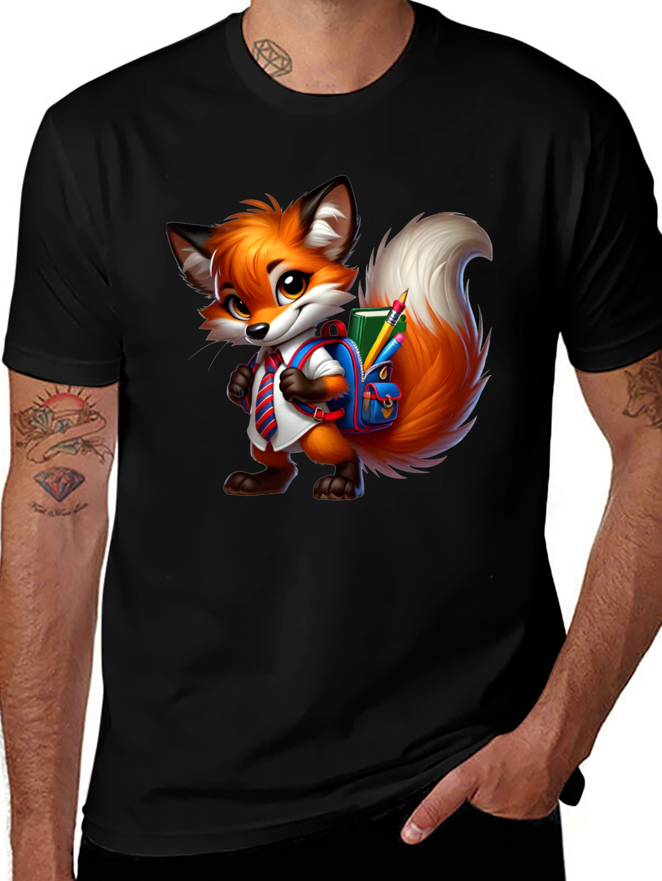 Fox Student Graphic Tee