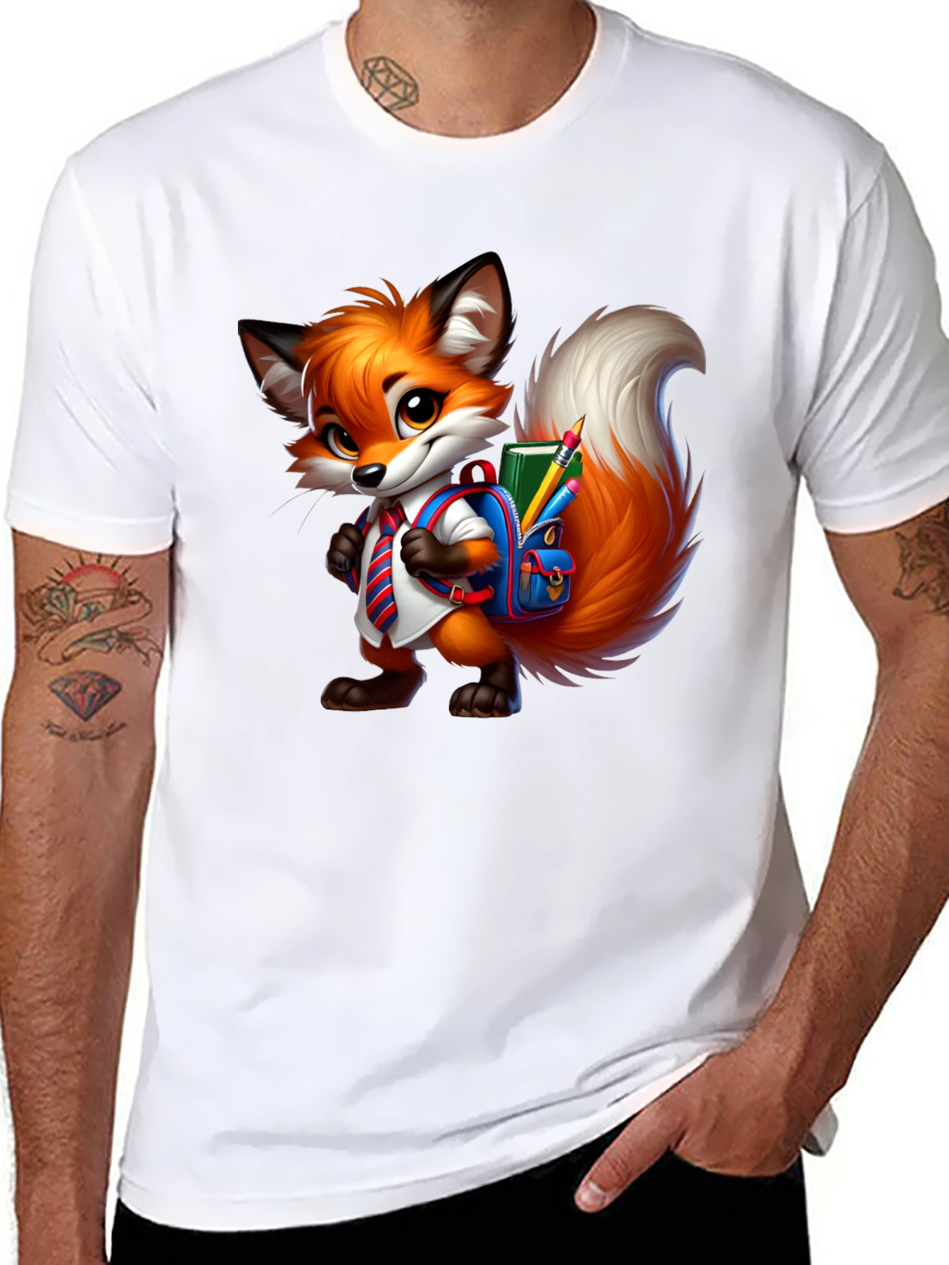 Fox Student Graphic Tee