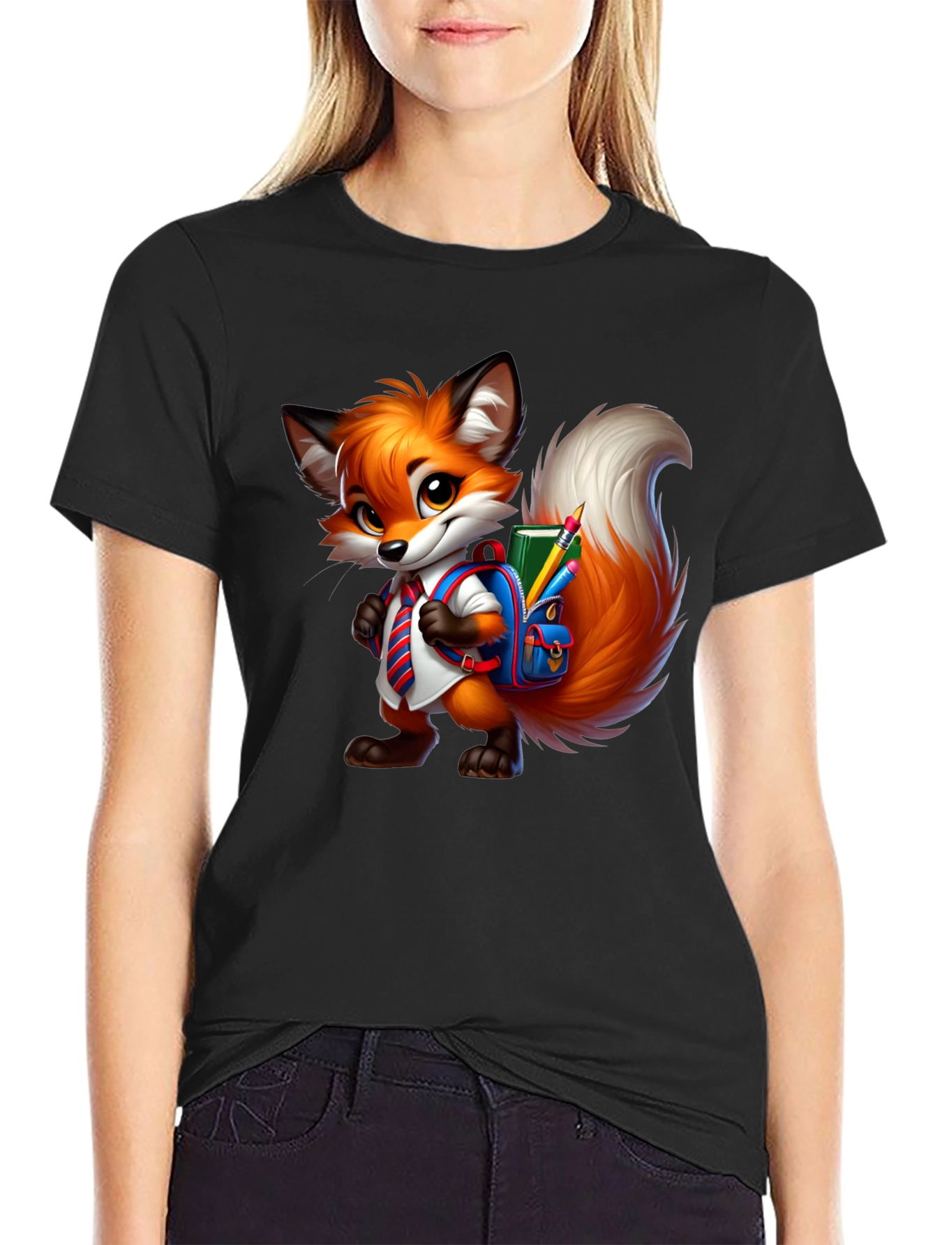Fox Student Graphic Tee