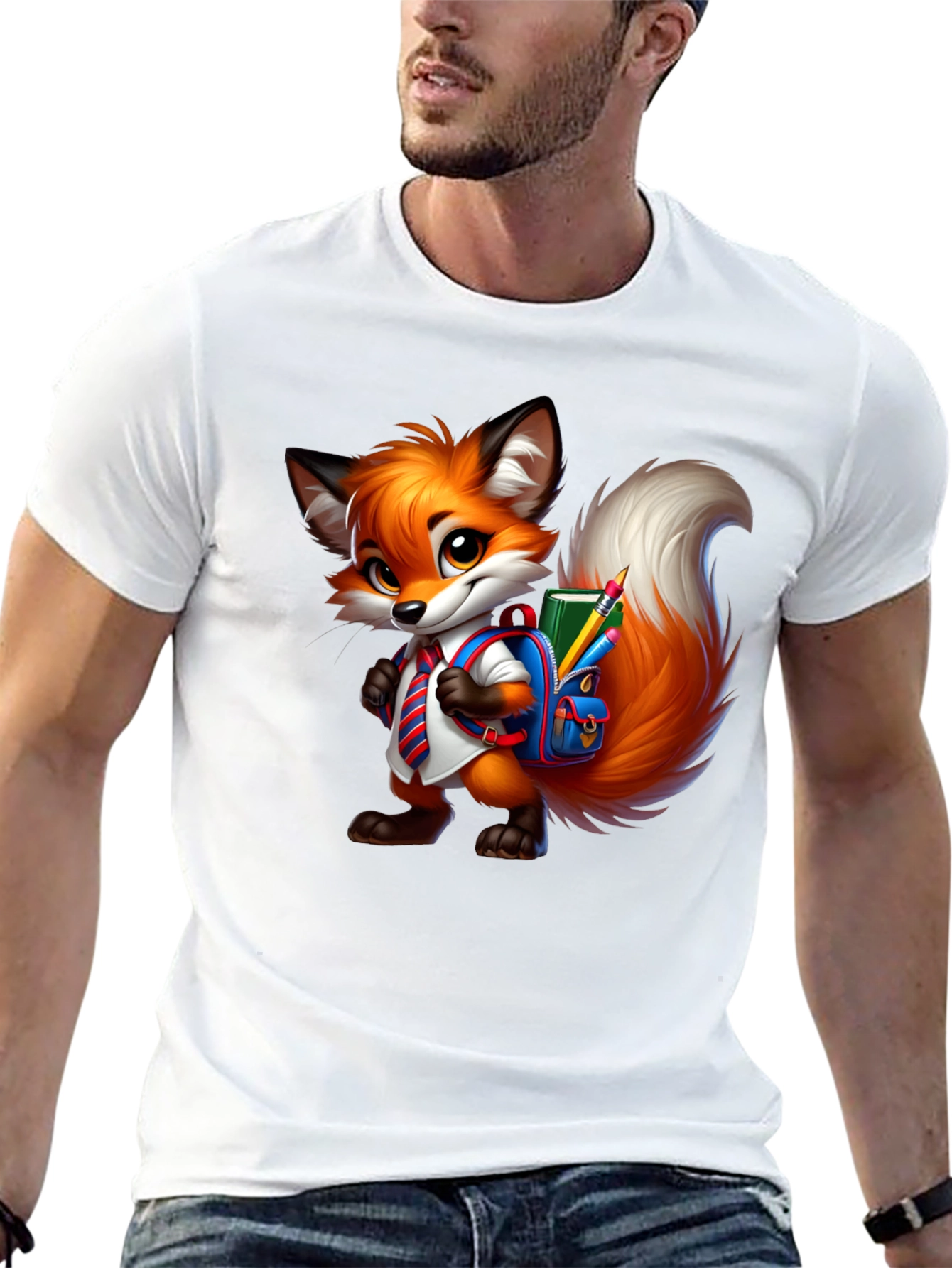 Fox Student Graphic Tee