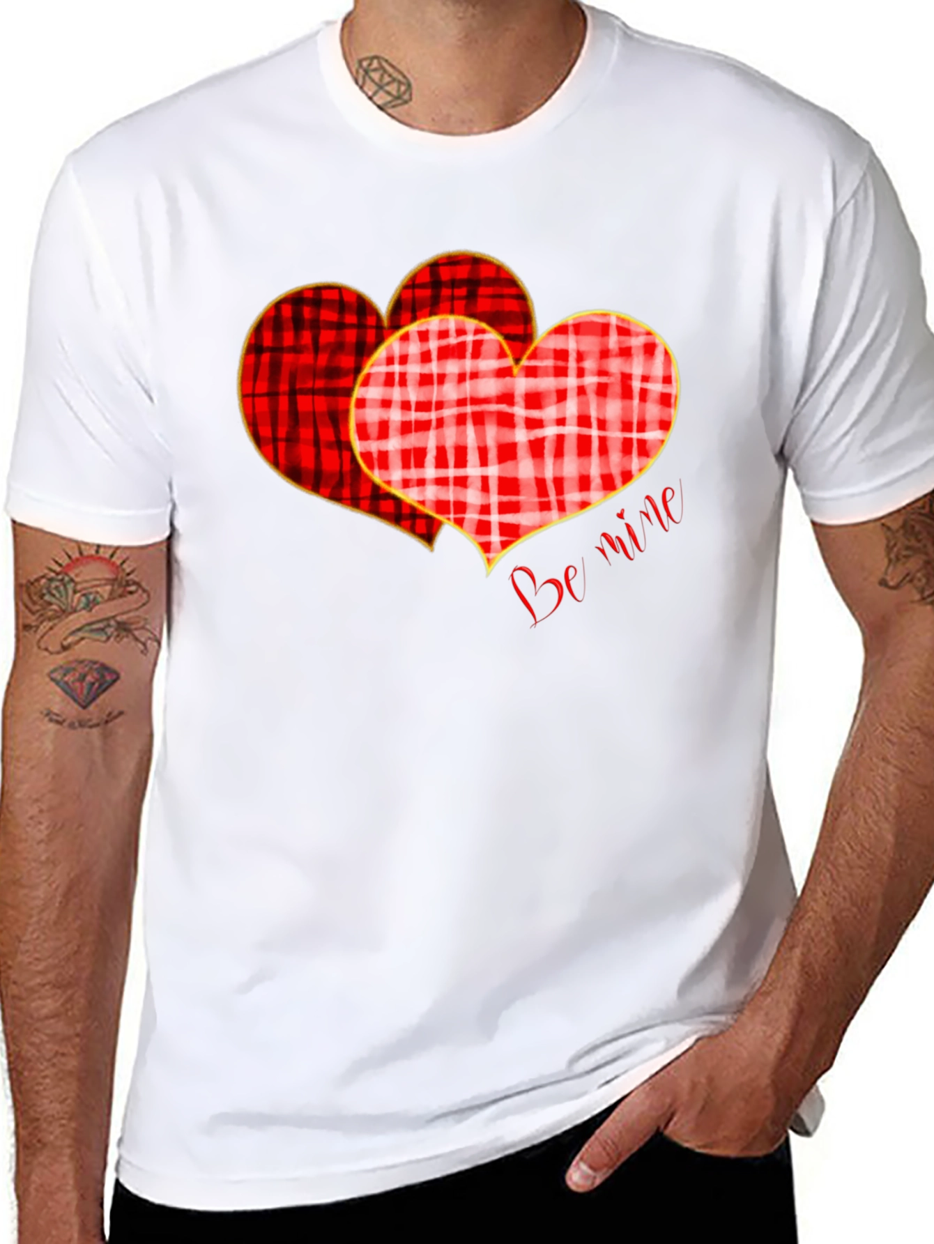Be Mine Hearts T-Shirt - Valentines Day Special!