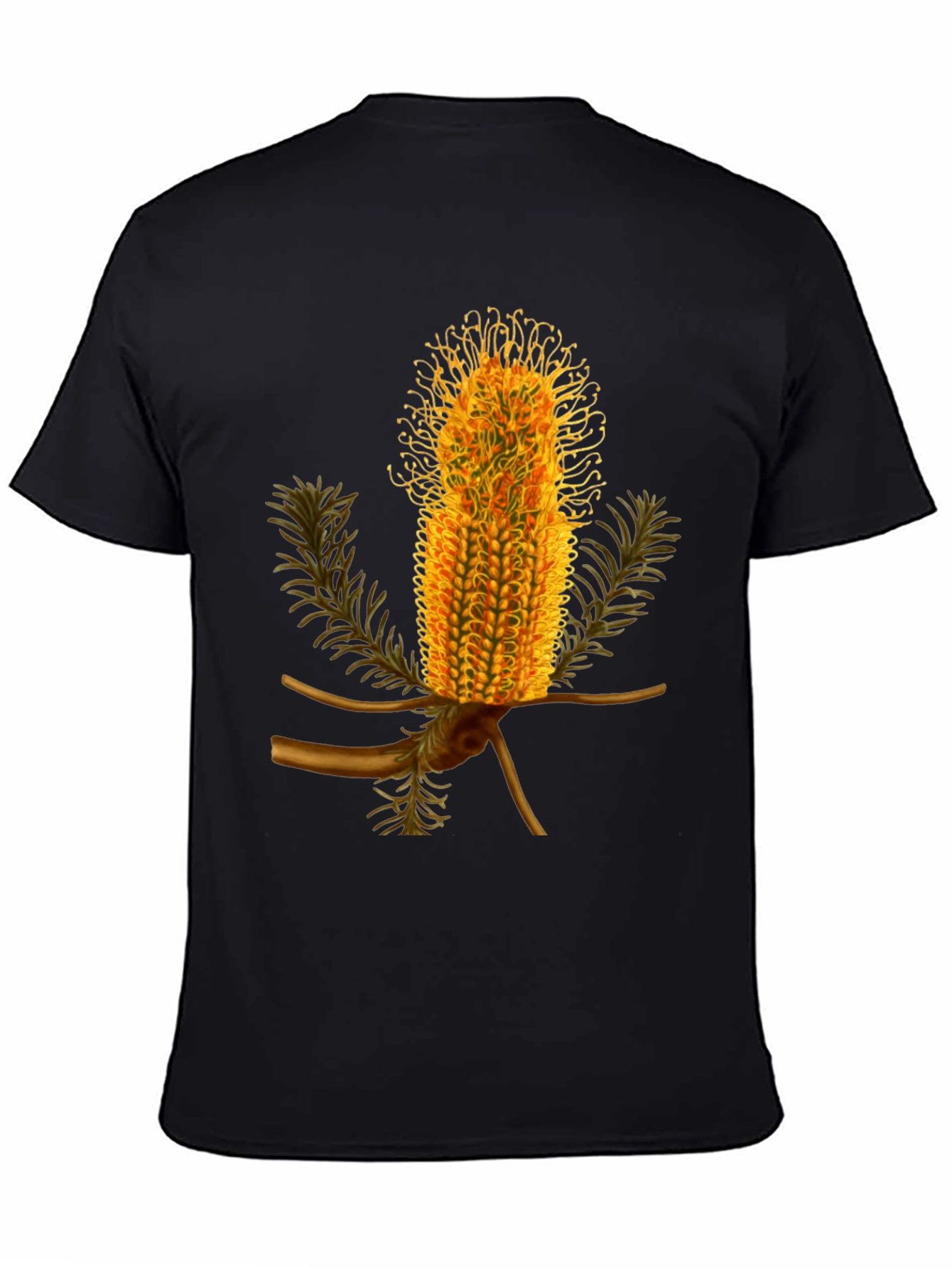 Banksia Flower Graphic Tee - Unique Nature Print