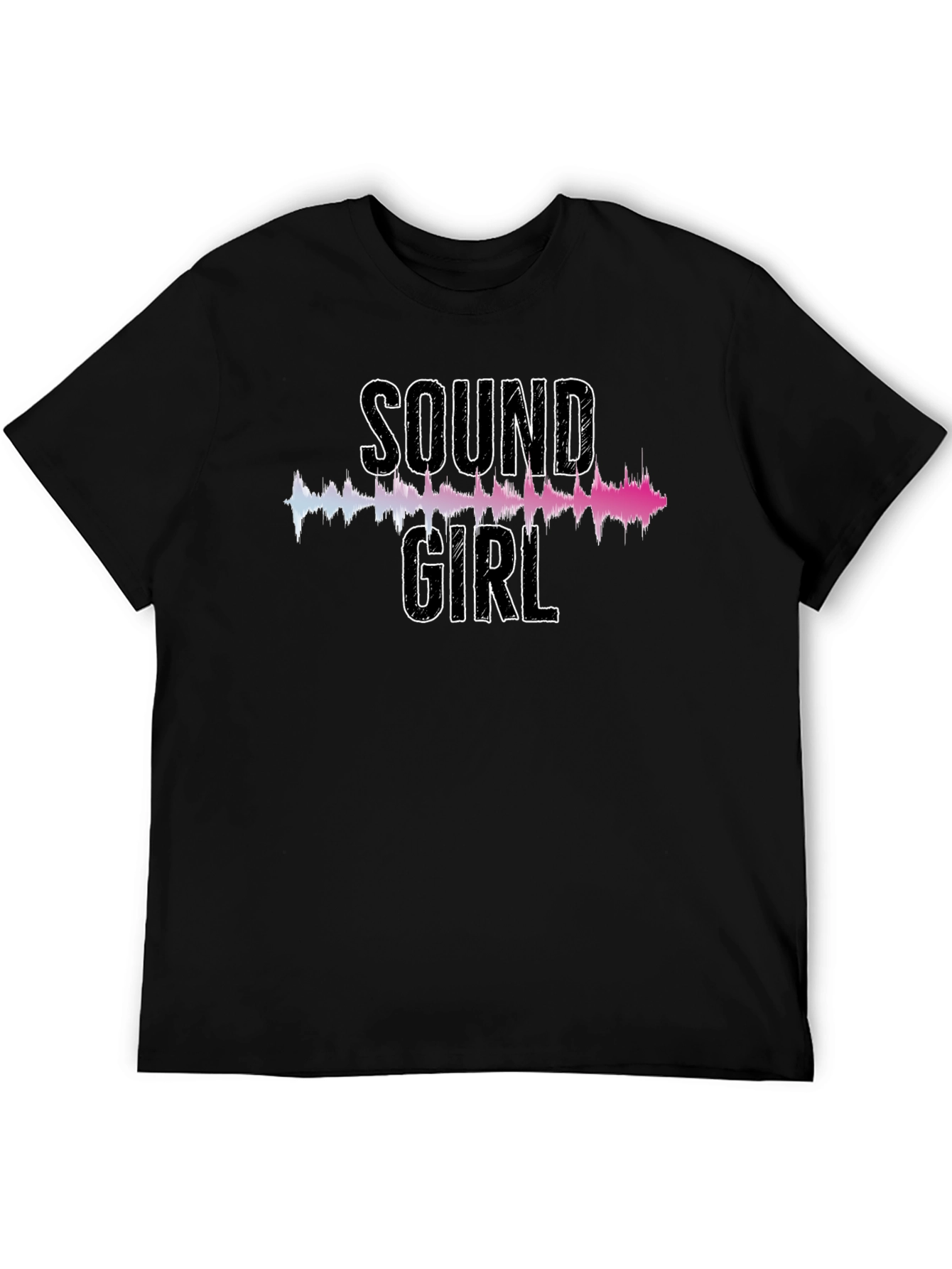 Sound Girl Graphic Tee - Audio Engineer T-Shirt