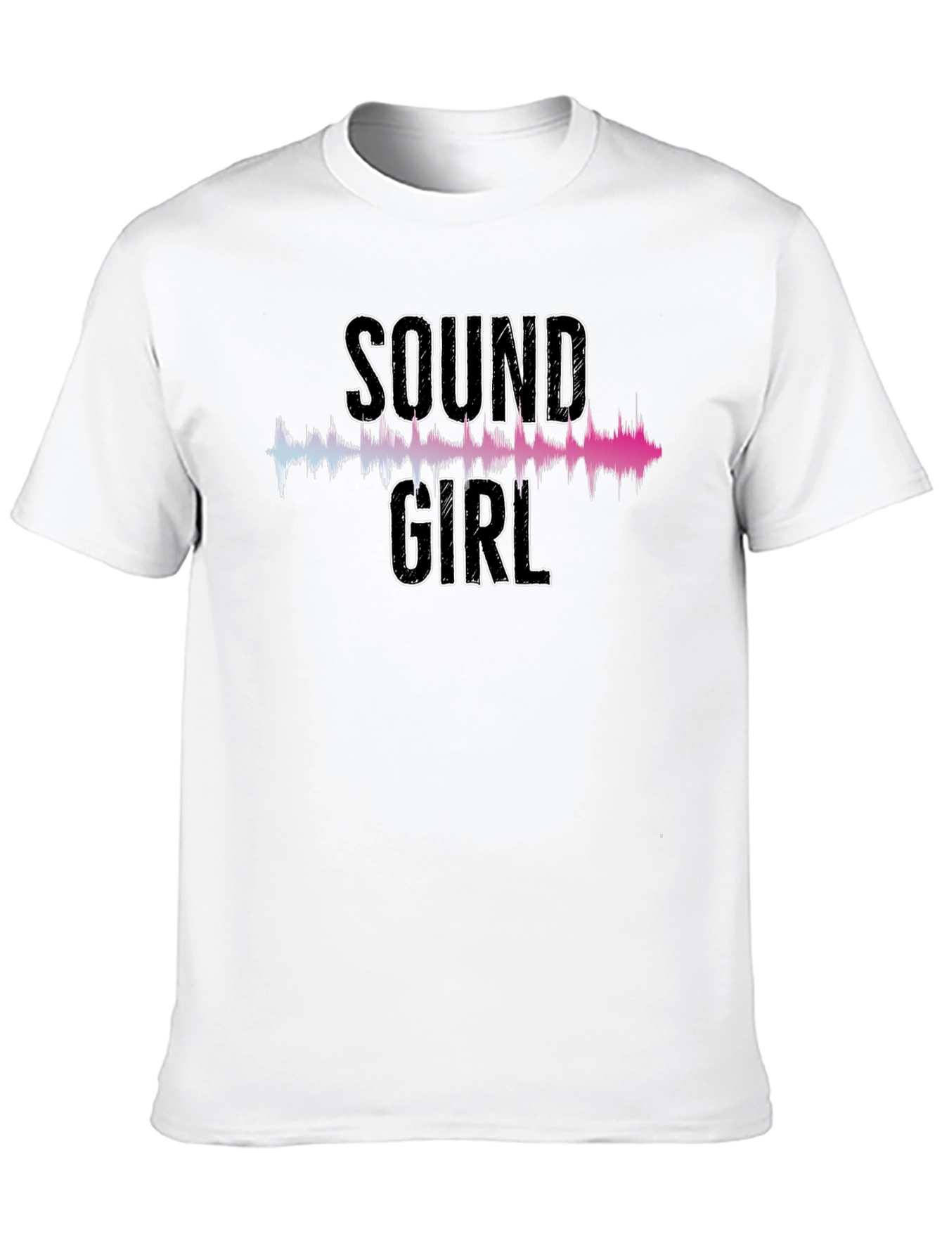 Sound Girl Graphic Tee - Audio Engineer T-Shirt