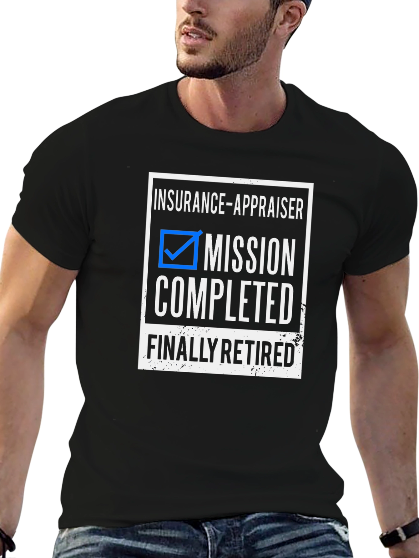 Insurance Appraiser Retired T-Shirt - Mission Completed