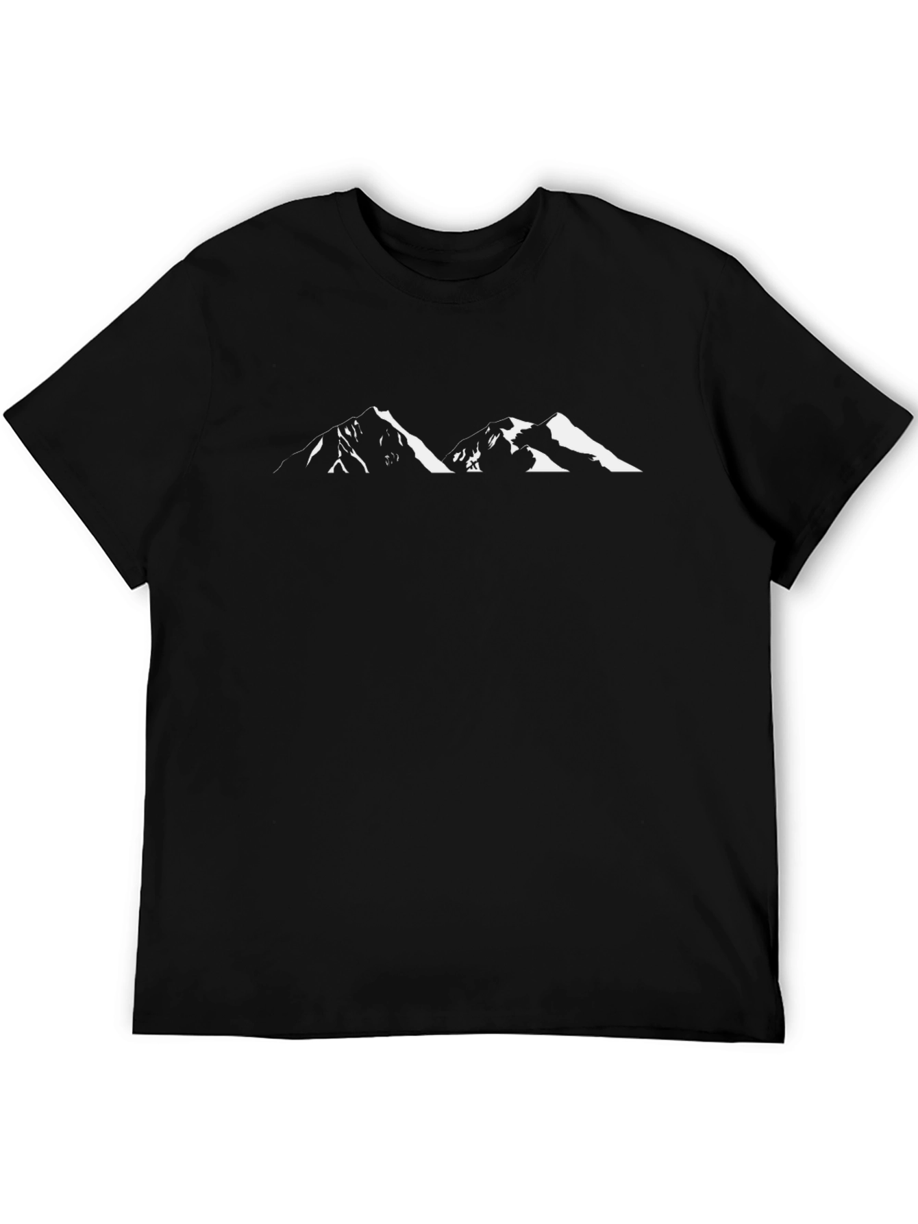 Black Mountain Peak Graphic T-Shirt