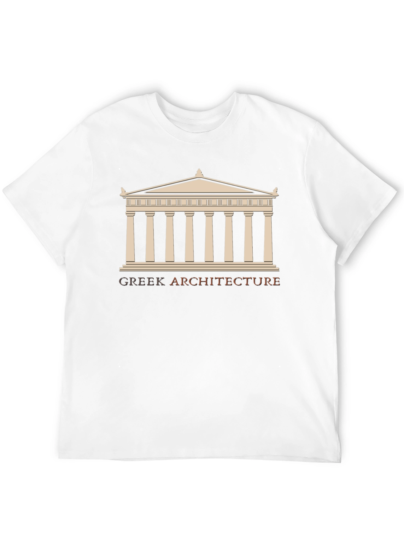 Greek Architecture Graphic T-Shirt