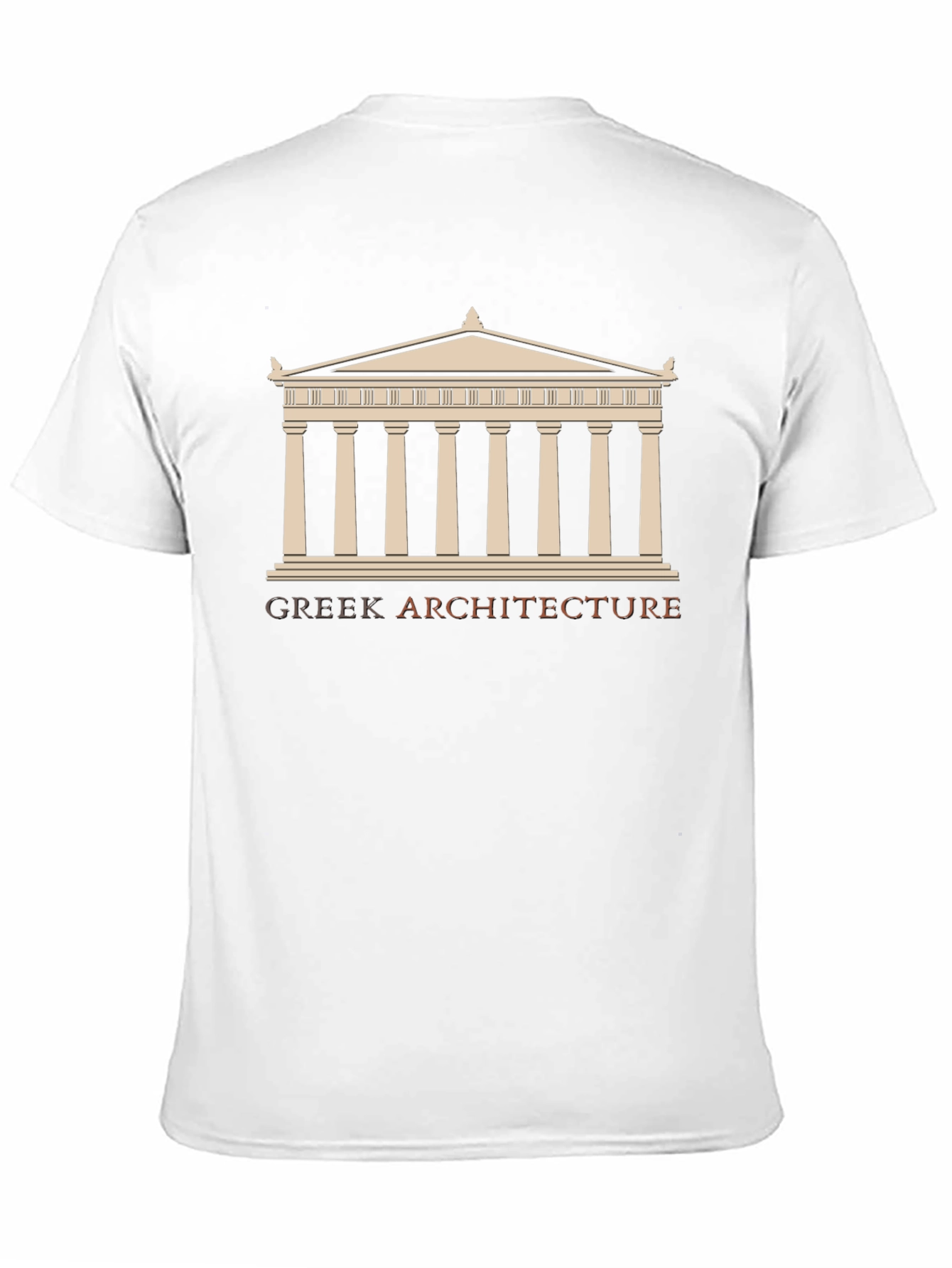 Greek Architecture Graphic T-Shirt
