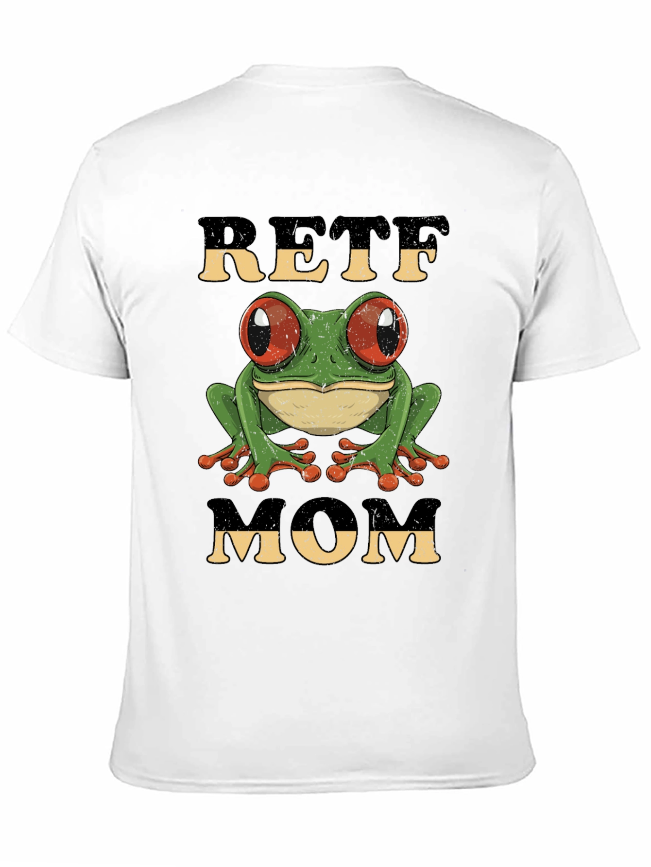 Retro Frog Mom Graphic T-Shirt