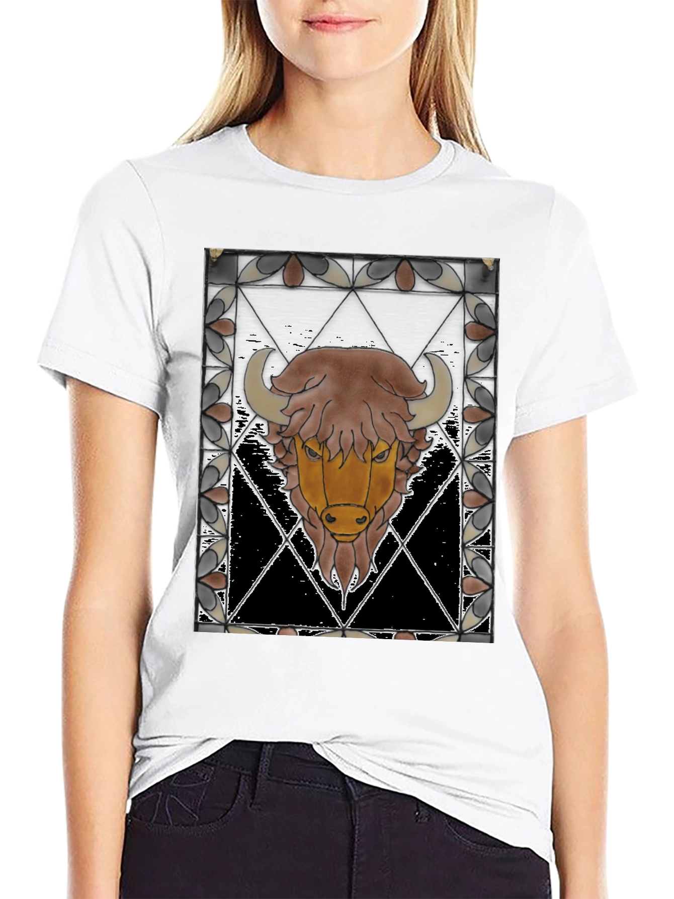 Buffalo Portrait Graphic Tee