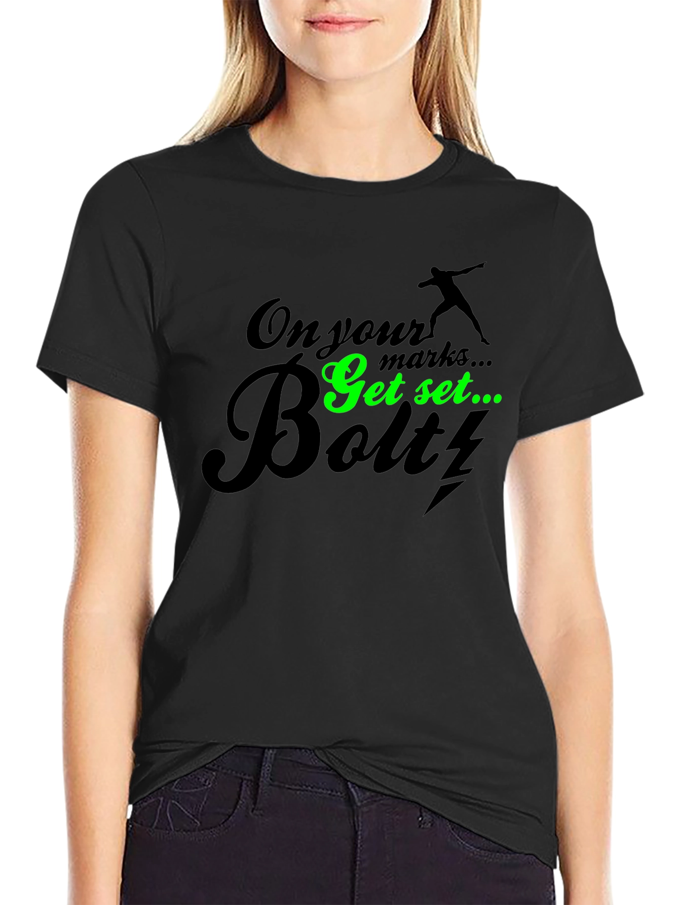 On Your Marks Bolt T-Shirt