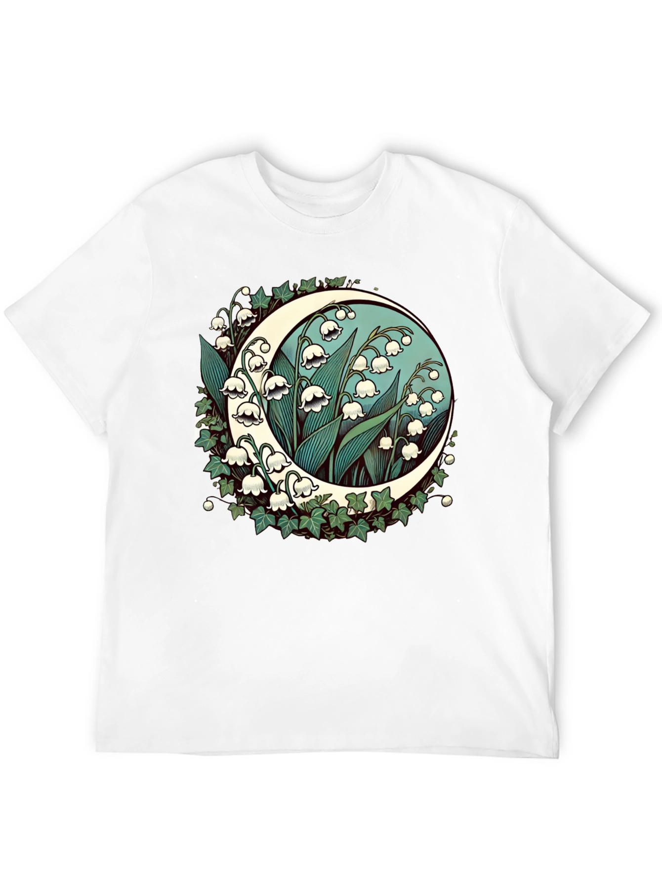 Lily of the Valley Moon Graphic Tee