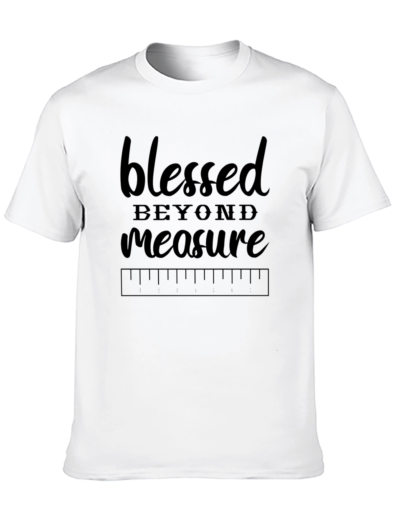 Blessed Beyond Measure Black T-Shirt