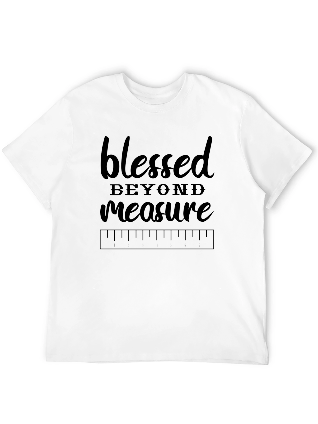Blessed Beyond Measure Black T-Shirt