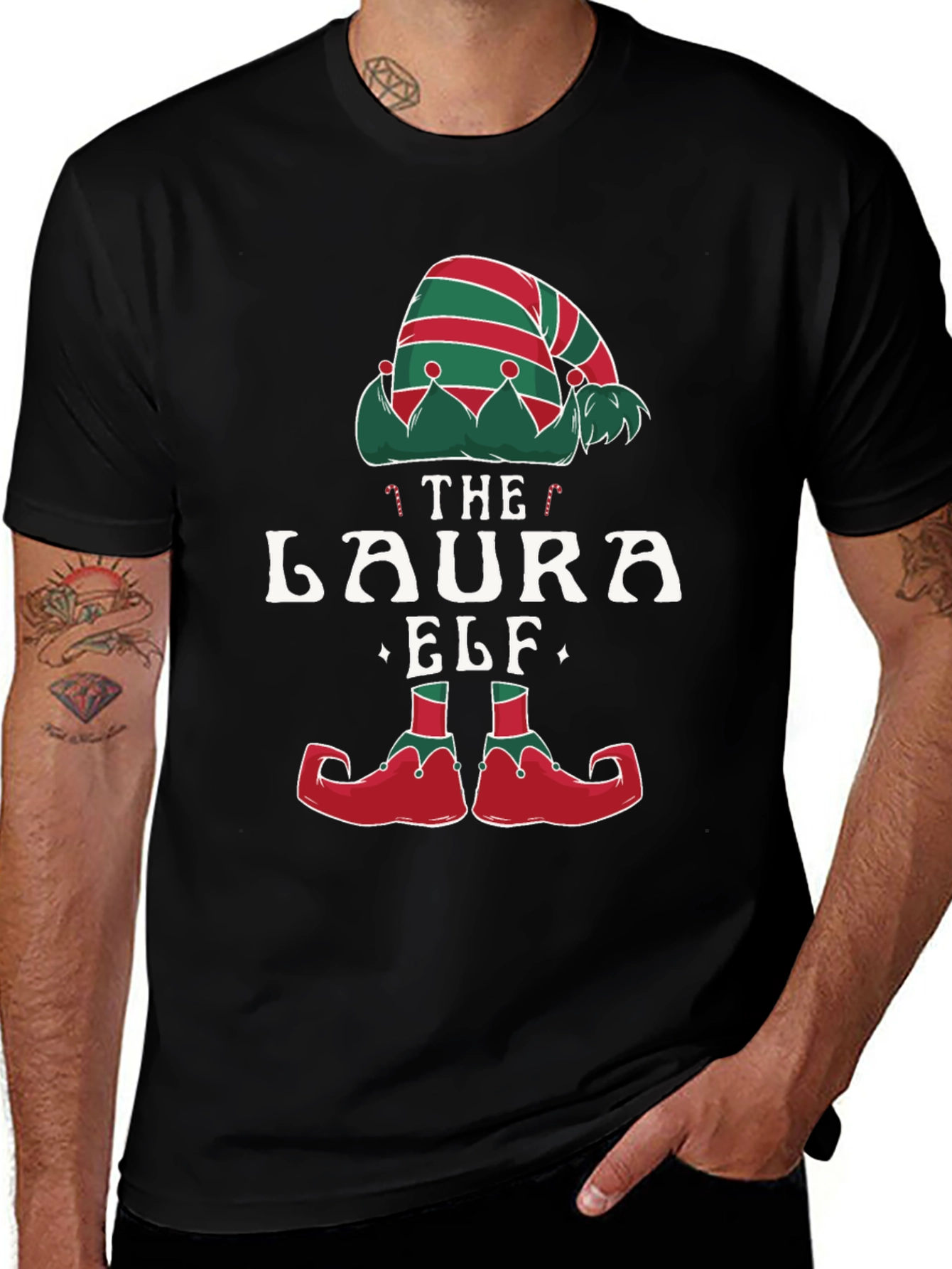 Laura Elf Shirt - Christmas Holiday Tee