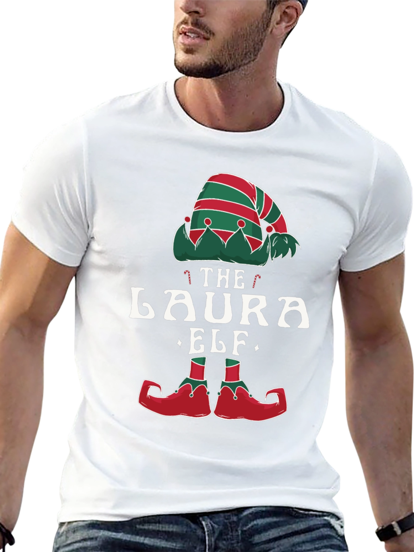Laura Elf Shirt - Christmas Holiday Tee