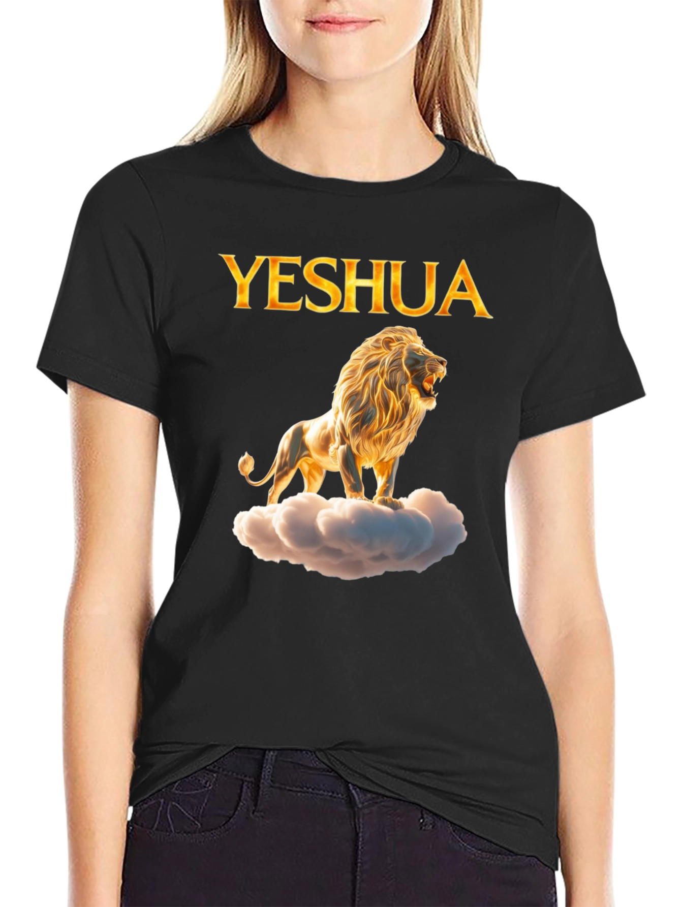 Yeshua Lion Cloud Graphic T-Shirt