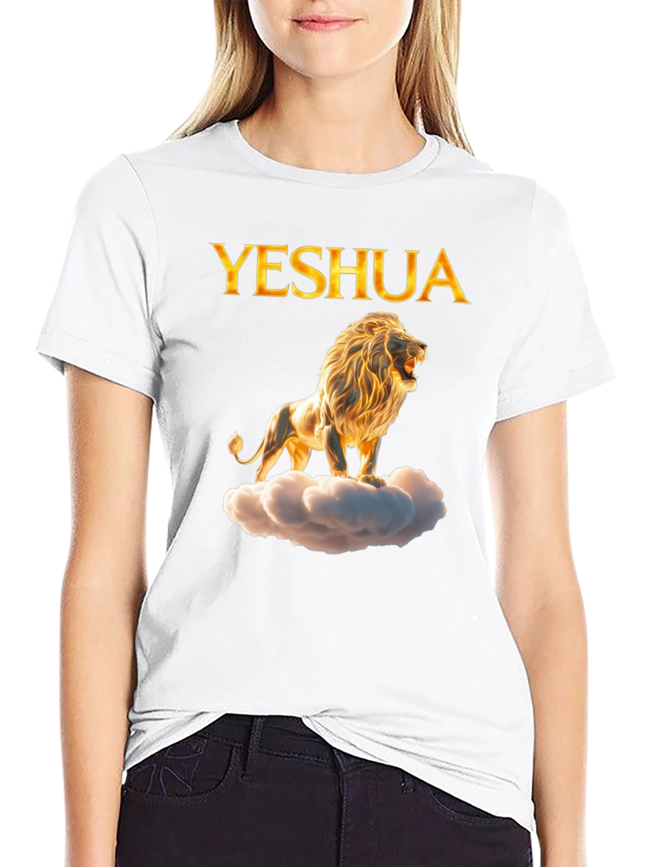 Yeshua Lion Cloud Graphic T-Shirt