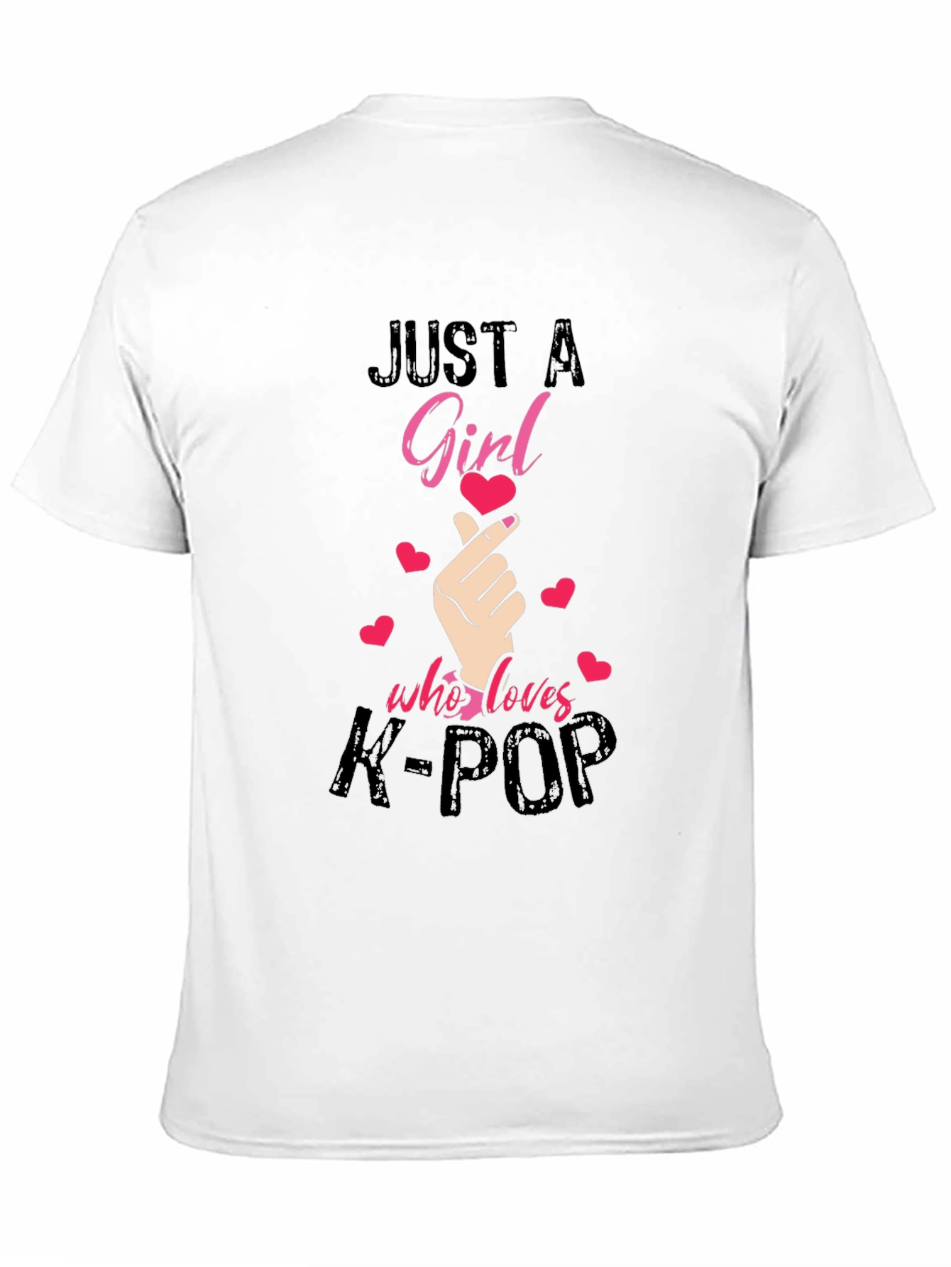 Just a Girl Who Loves K-Pop T-Shirt