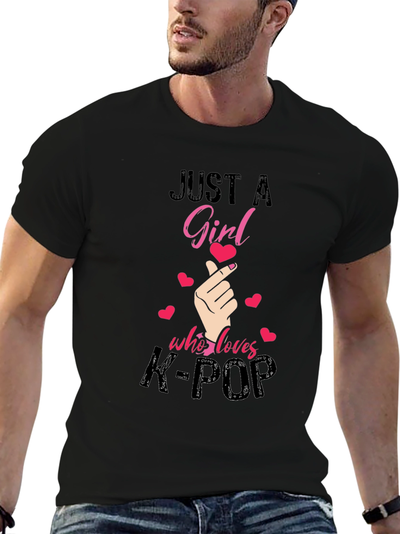 Just a Girl Who Loves K-Pop T-Shirt
