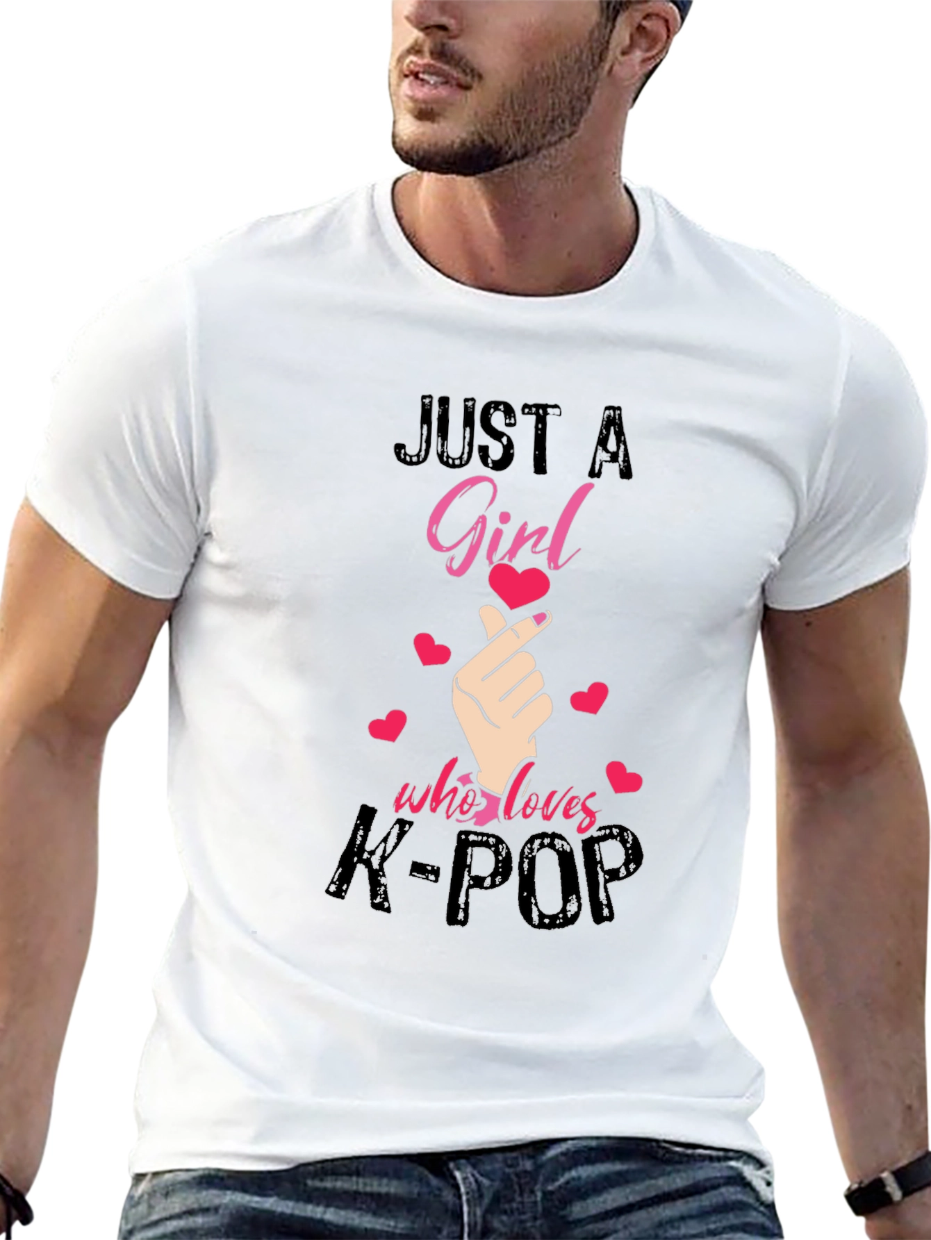 Just a Girl Who Loves K-Pop T-Shirt
