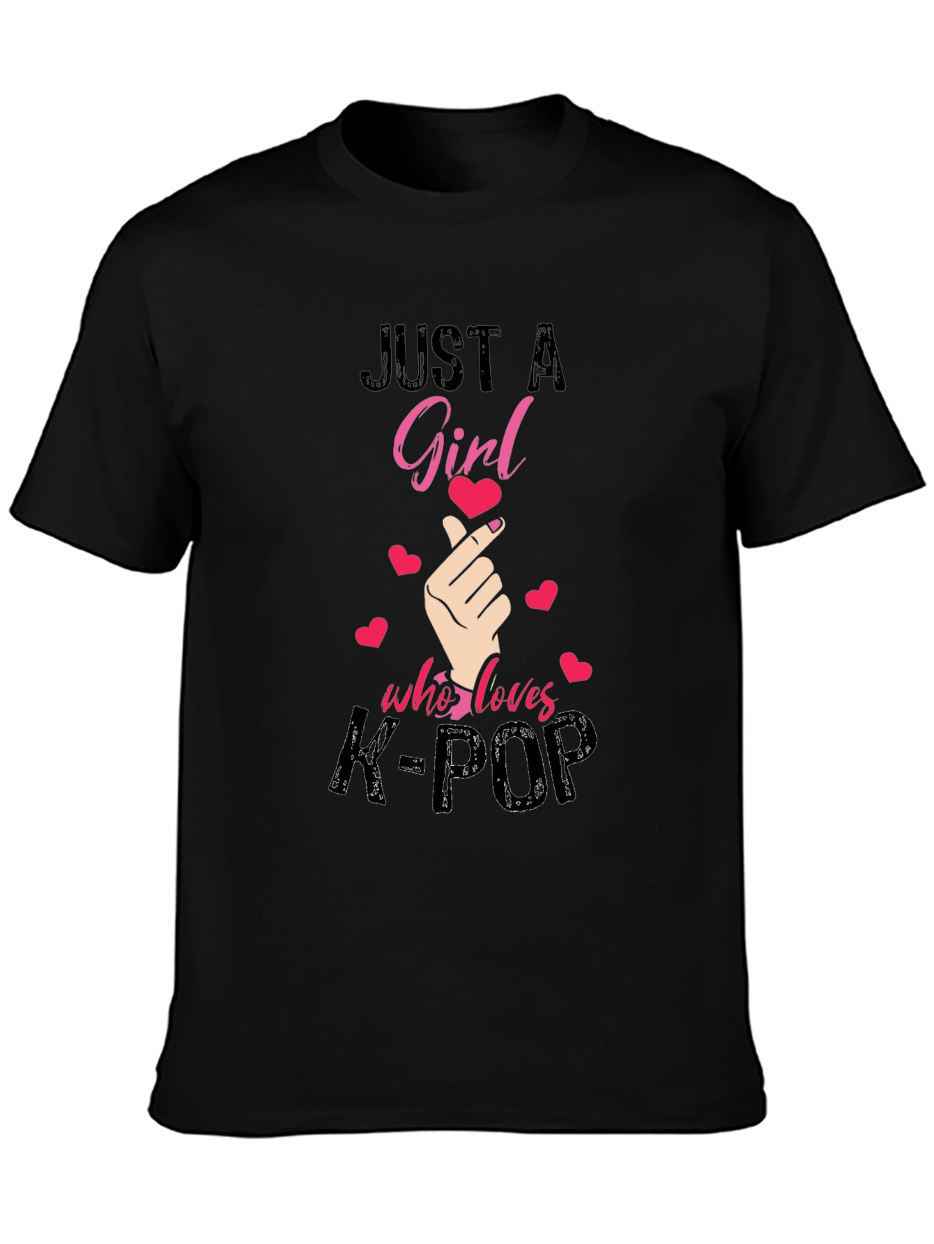 Just a Girl Who Loves K-Pop T-Shirt