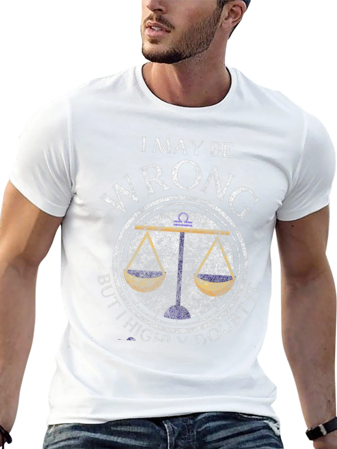 I May Be Wrong Libra Zodiac T-Shirt