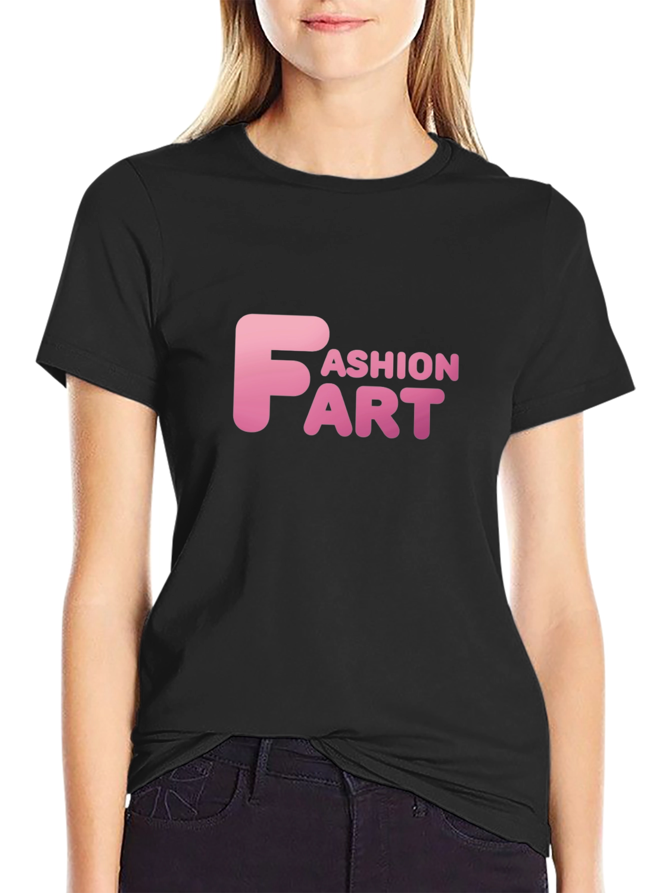 Fashion Fart Graphic Tee - Mens Black T-Shirt