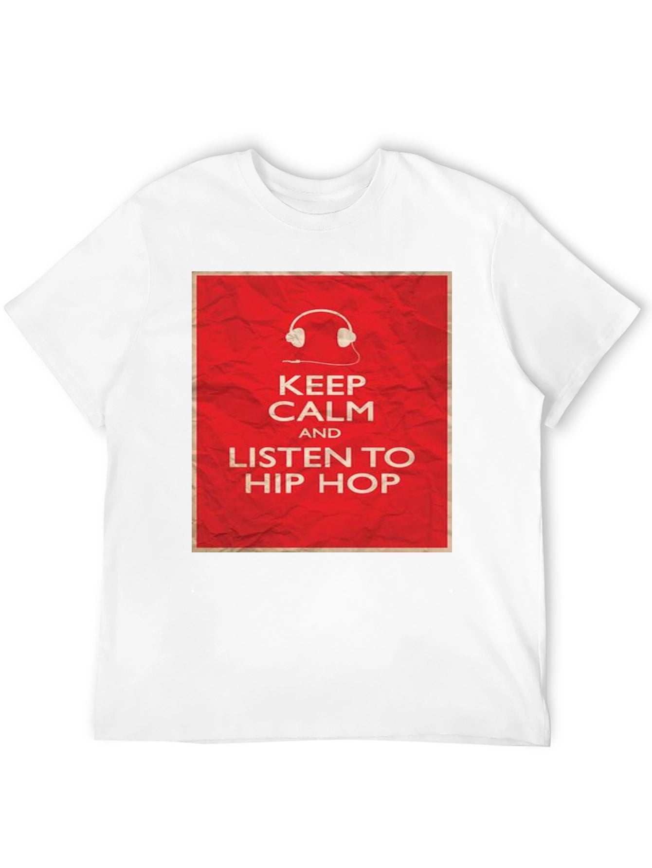 Keep Calm Hip Hop T-Shirt: Music Lover Tee