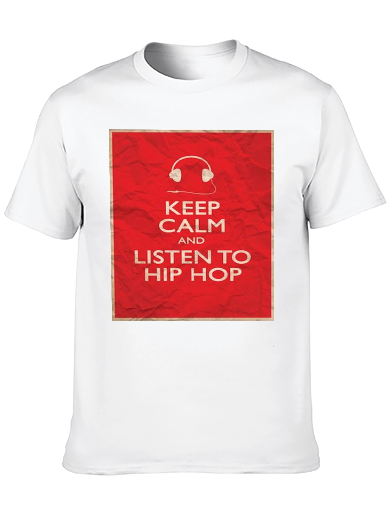 Keep Calm Hip Hop T-Shirt: Music Lover Tee