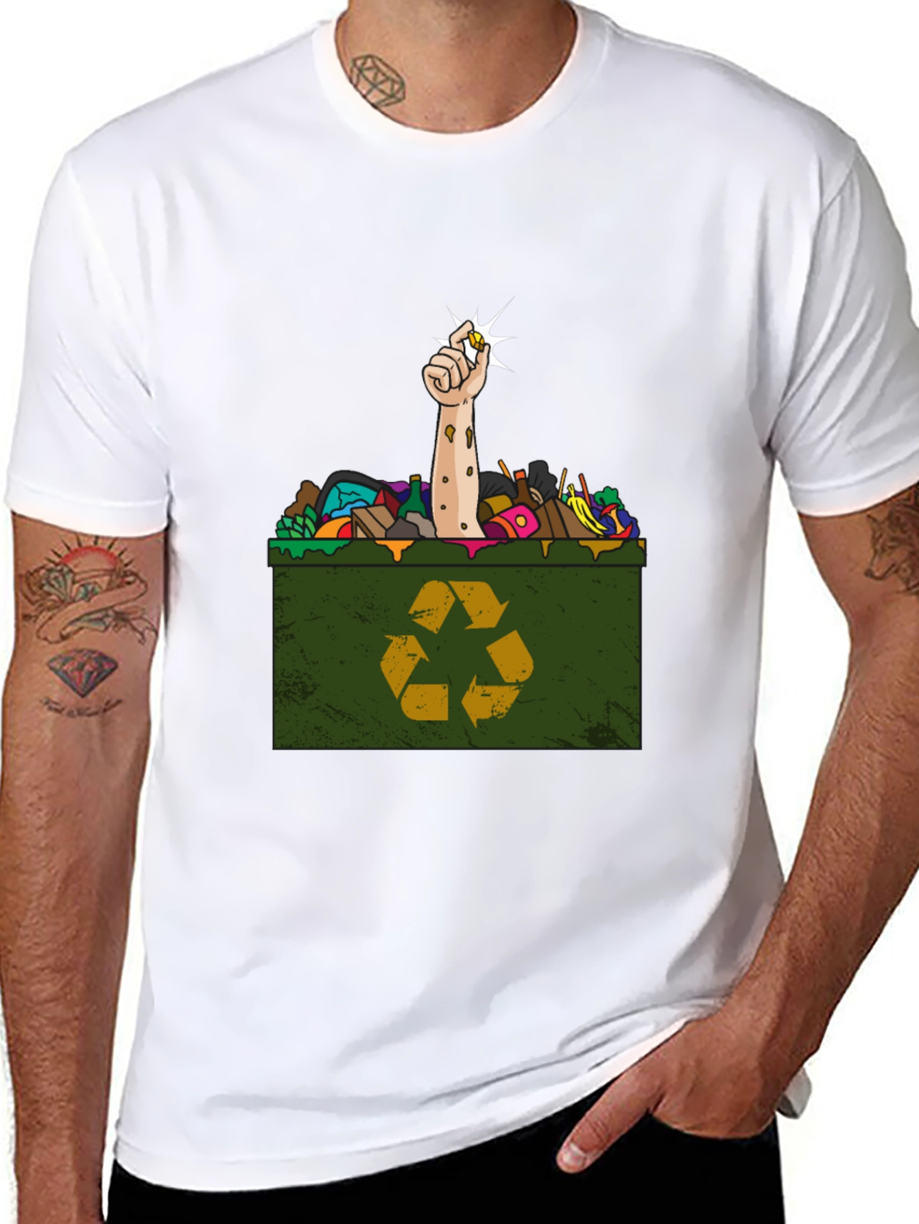 Recycle Humor Graphic Tee