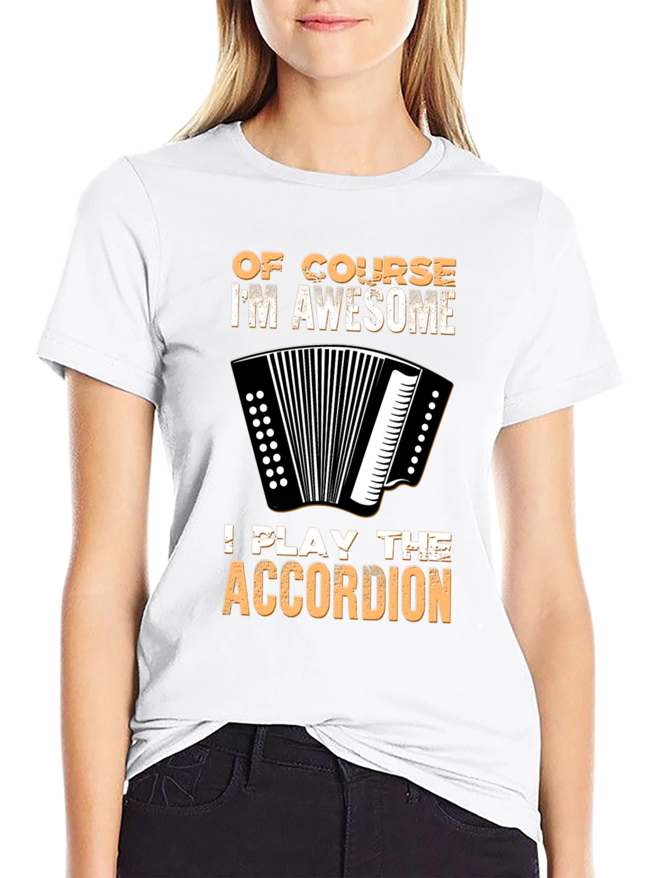 Awesome Accordion Player T-Shirt