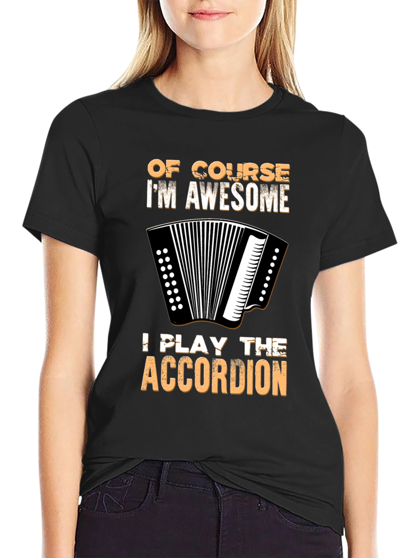 Awesome Accordion Player T-Shirt