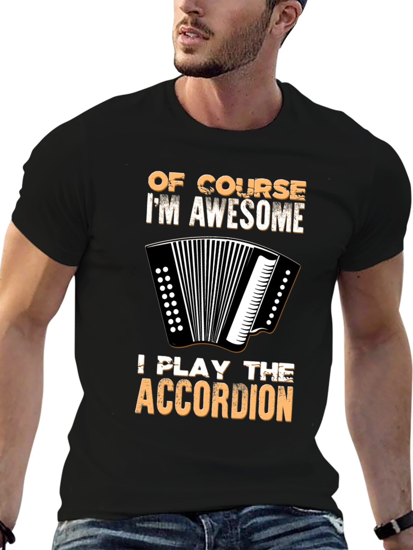 Awesome Accordion Player T-Shirt
