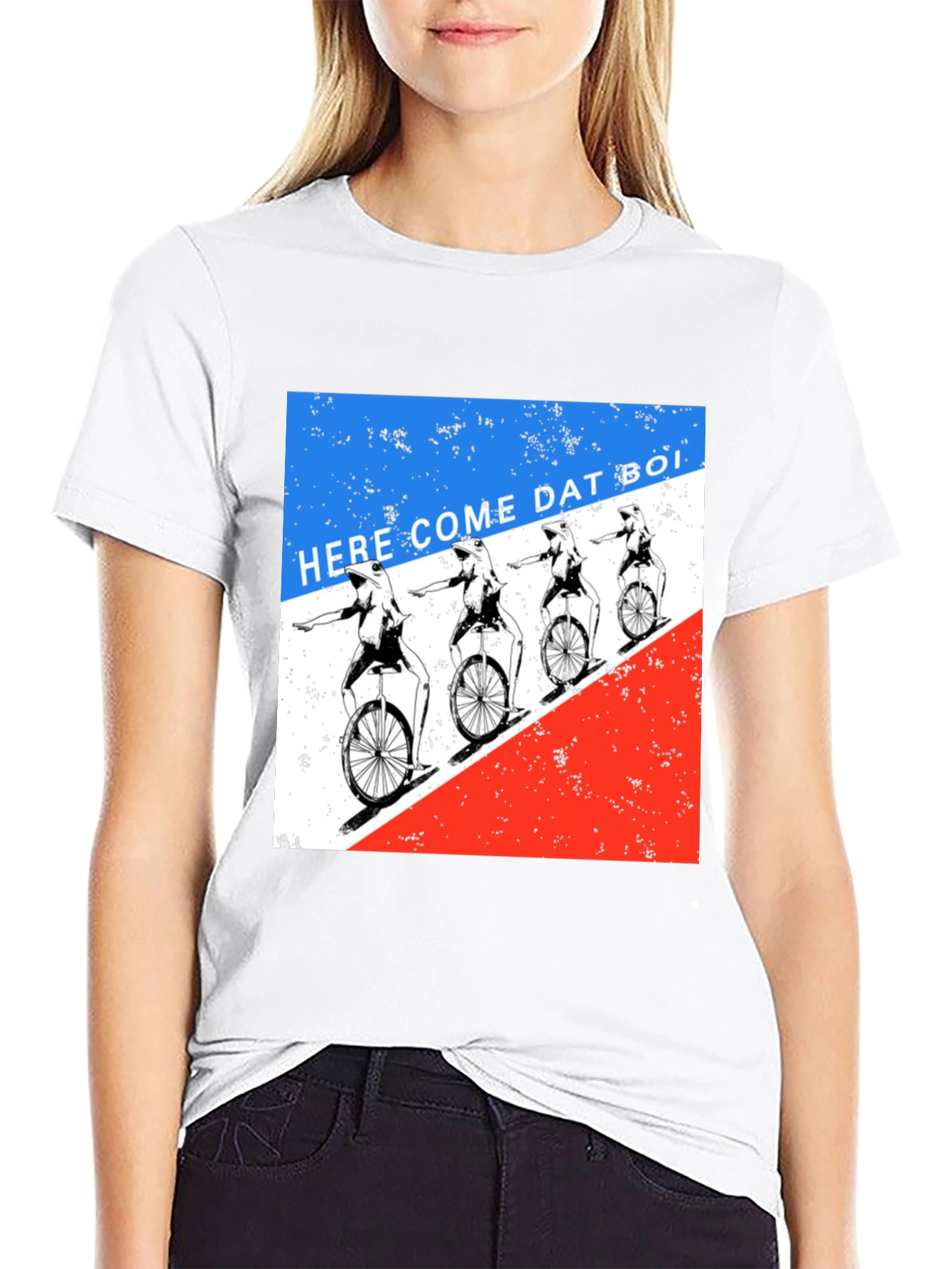 Here Come Dat Boi! T-Shirt - Funny Meme Tee