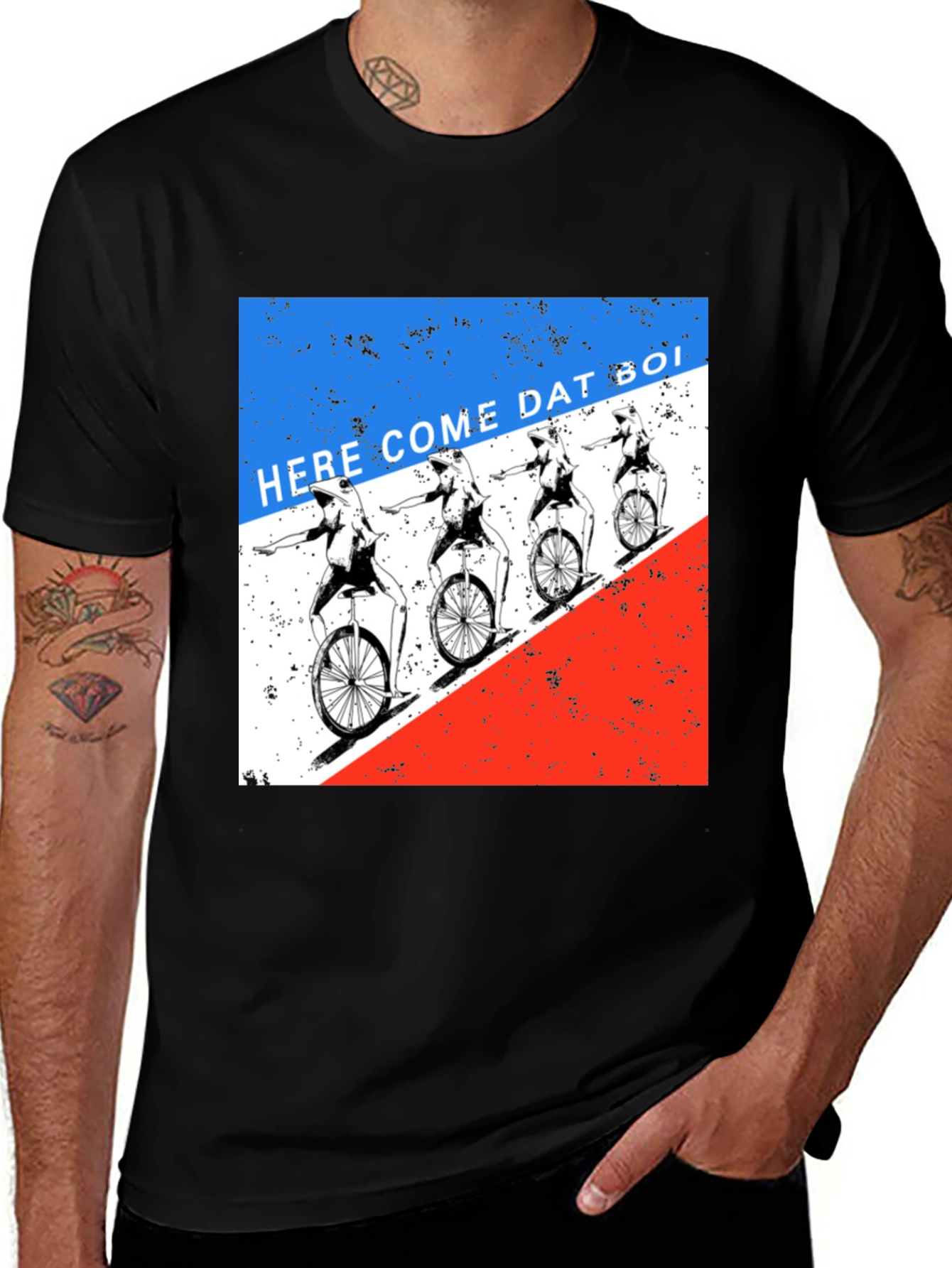 Here Come Dat Boi! T-Shirt - Funny Meme Tee