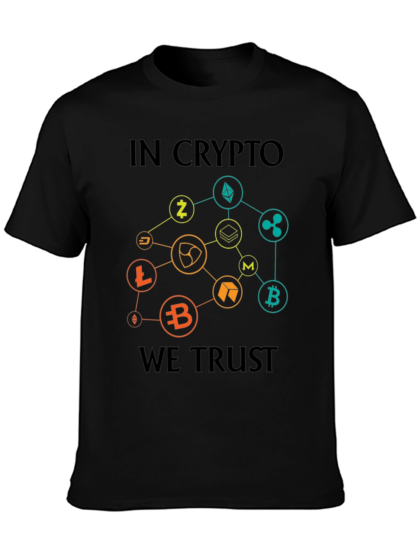 Crypto Trust Tee - Blockchain Enthusiast T-Shirt