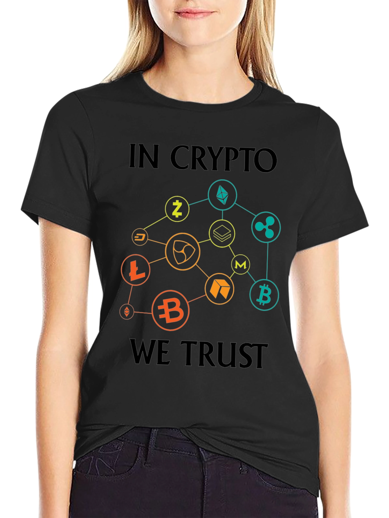Crypto Trust Tee - Blockchain Enthusiast T-Shirt