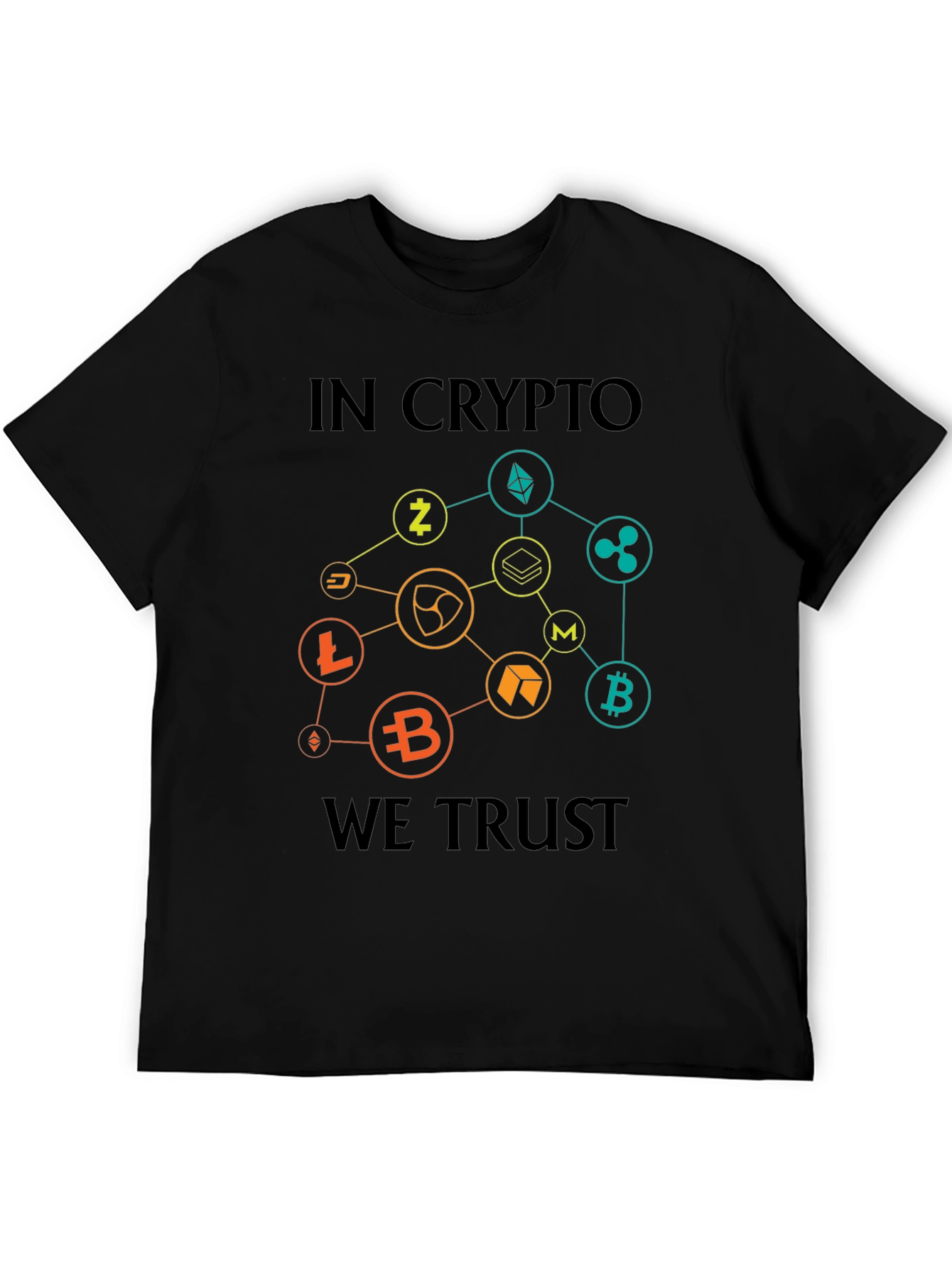 Crypto Trust Tee - Blockchain Enthusiast T-Shirt