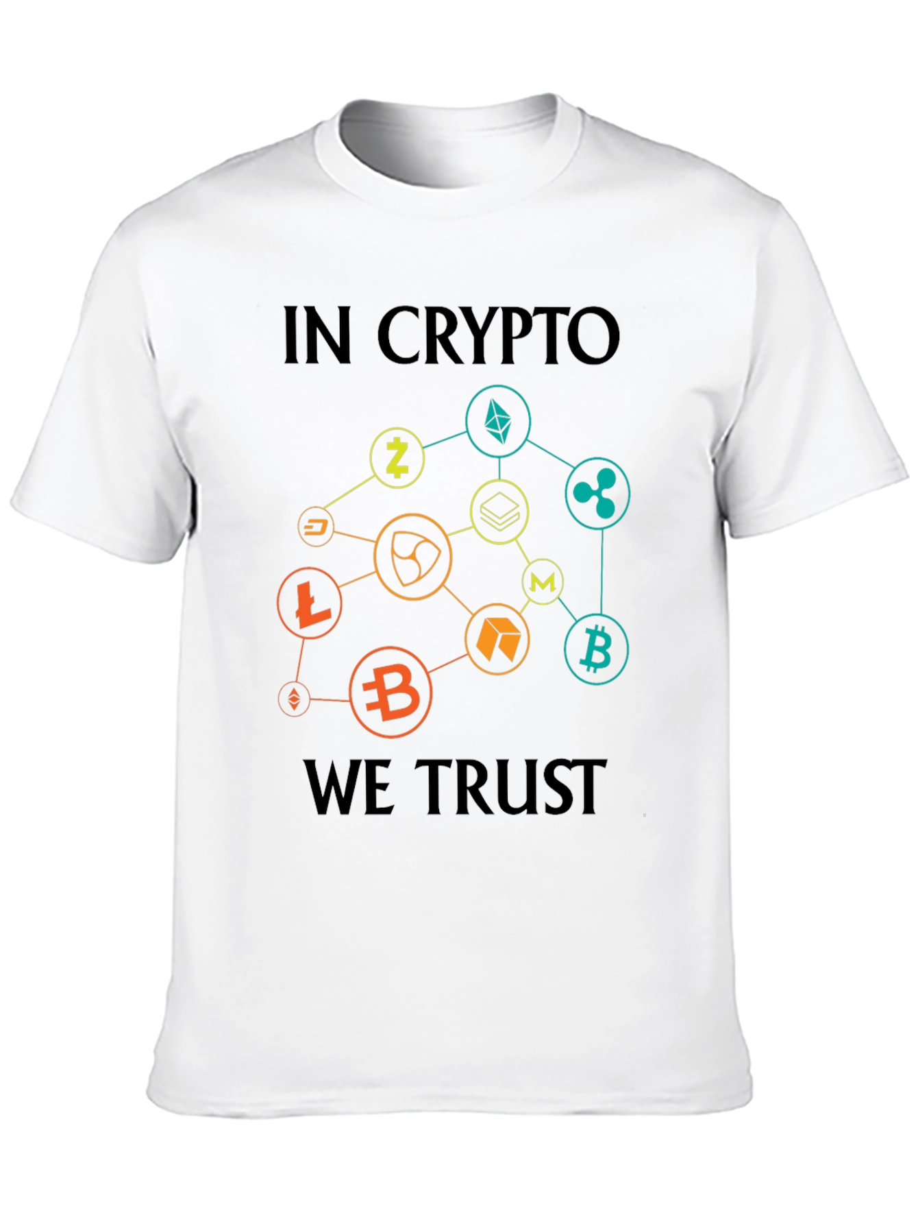 Crypto Trust Tee - Blockchain Enthusiast T-Shirt