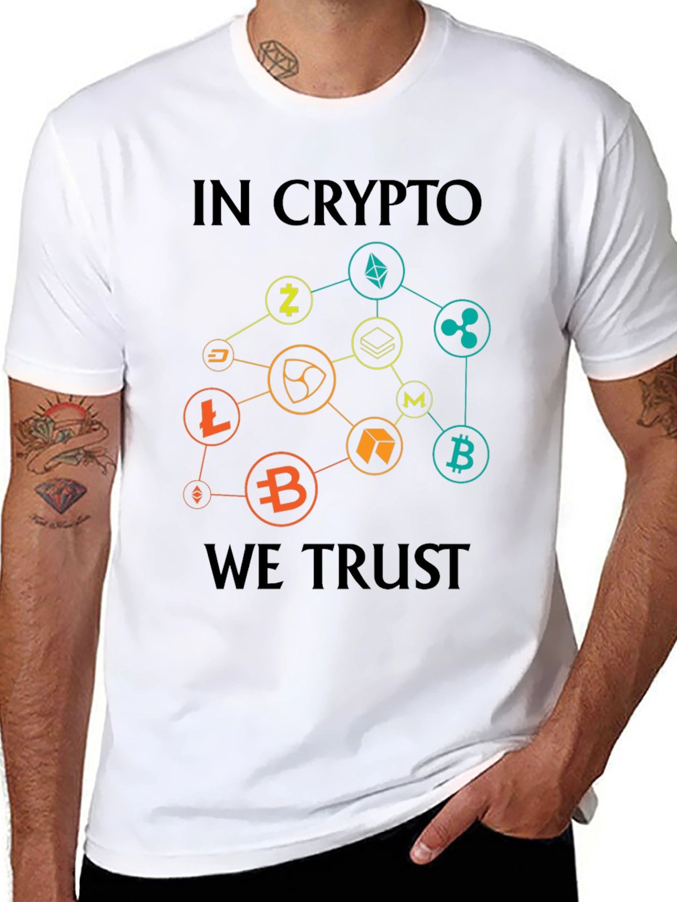 Crypto Trust Tee - Blockchain Enthusiast T-Shirt