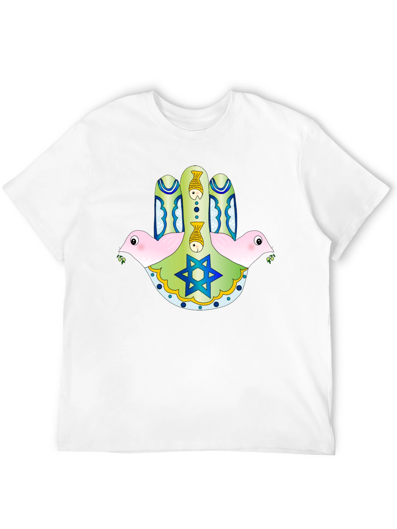 Hamsa Hand Graphic T-Shirt
