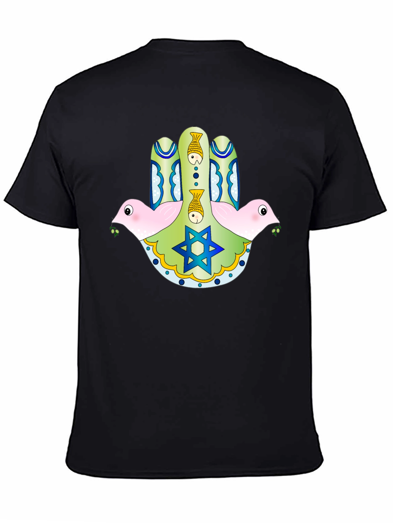 Hamsa Hand Graphic T-Shirt