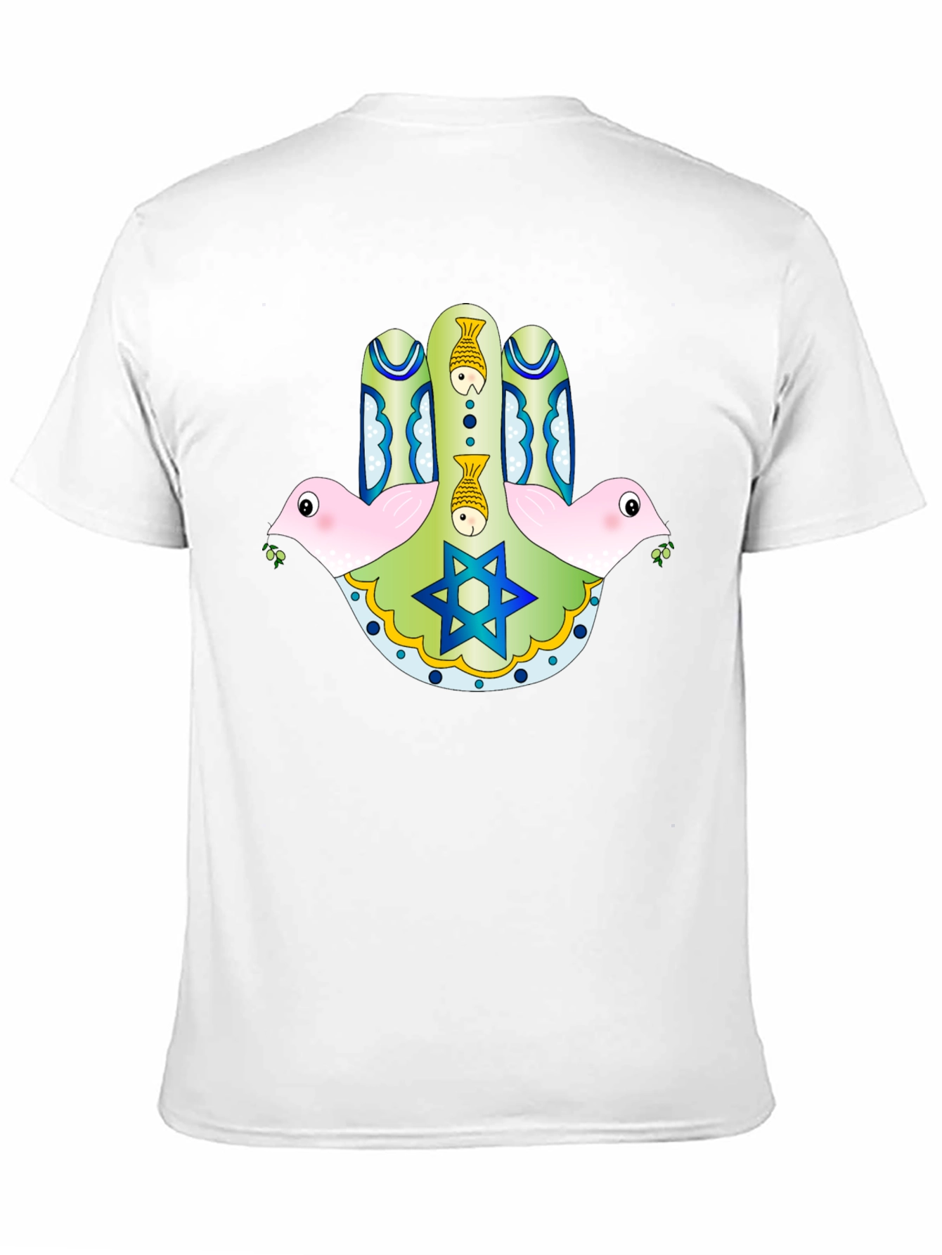 Hamsa Hand Graphic T-Shirt