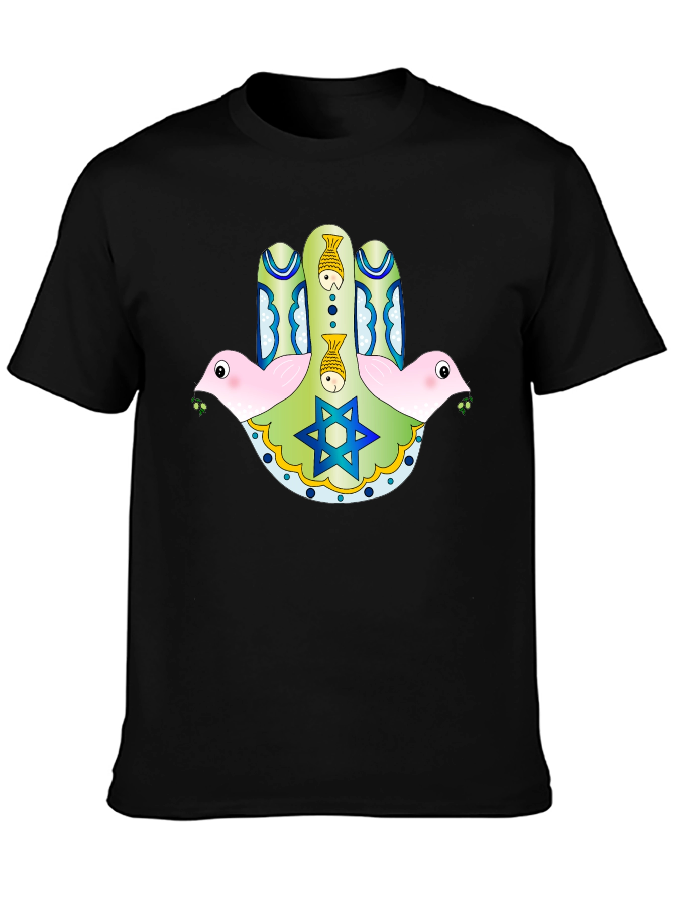 Hamsa Hand Graphic T-Shirt
