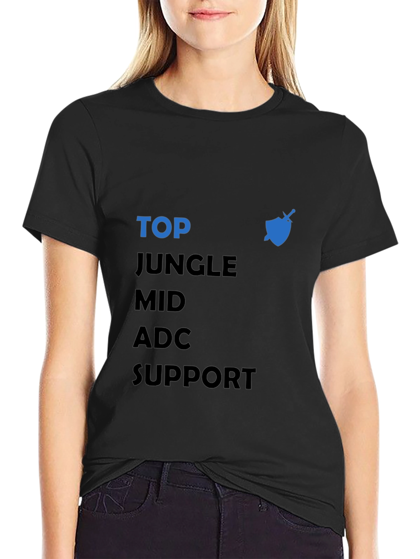 League of Legends Roles T-Shirt - Gaming Apparel