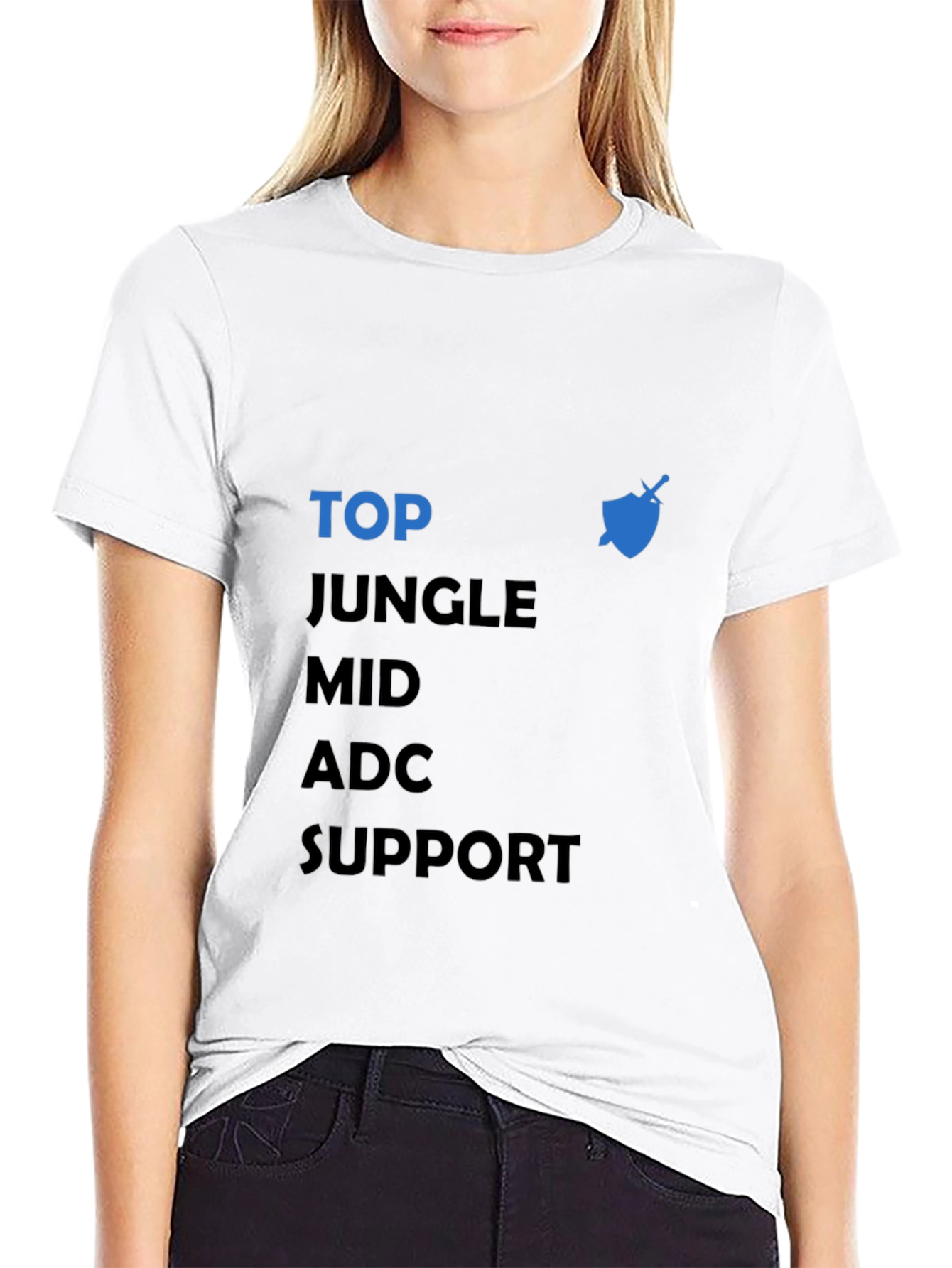 League of Legends Roles T-Shirt - Gaming Apparel