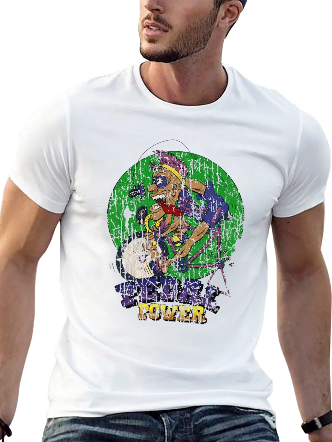 Pedal Power Graphic T-Shirt