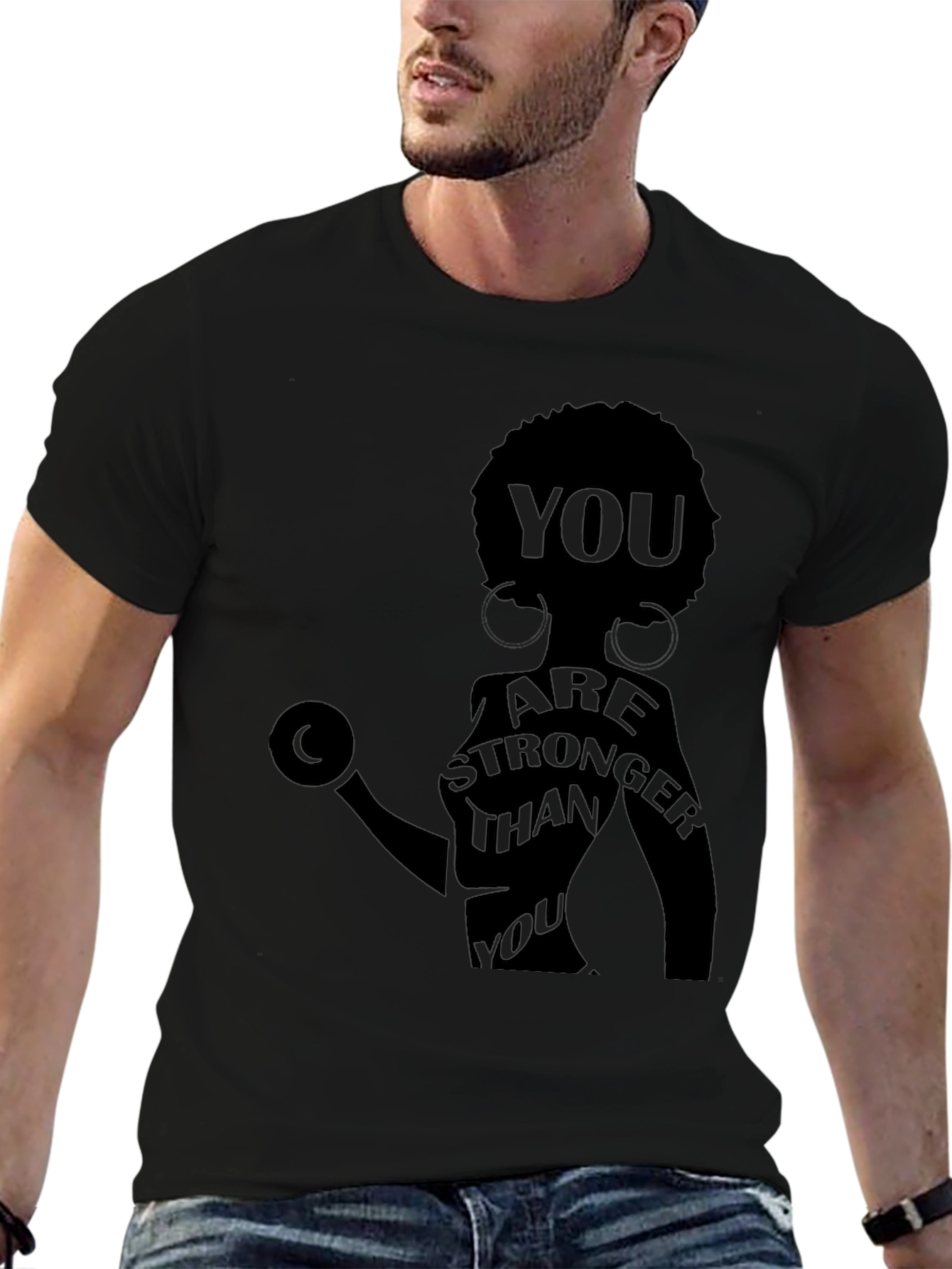 Stronger Than You T-Shirt - Empowering Womens Tee